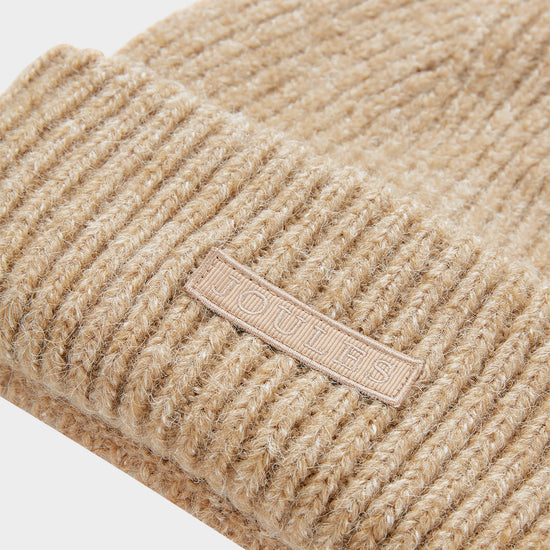 Womens Eloise Soft Oversized Beanie Hat Oat