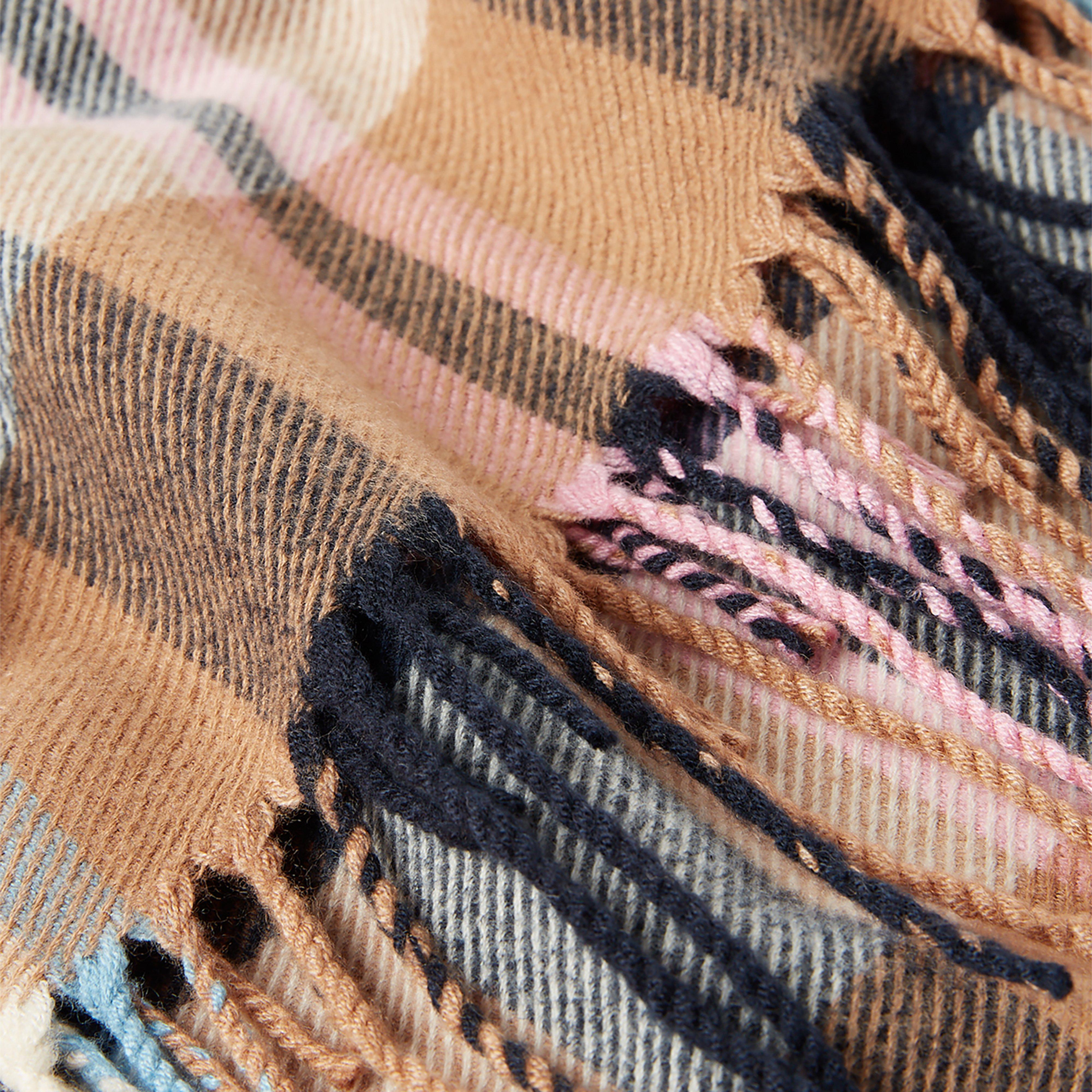 Womens Langtree Scarf Cream Check