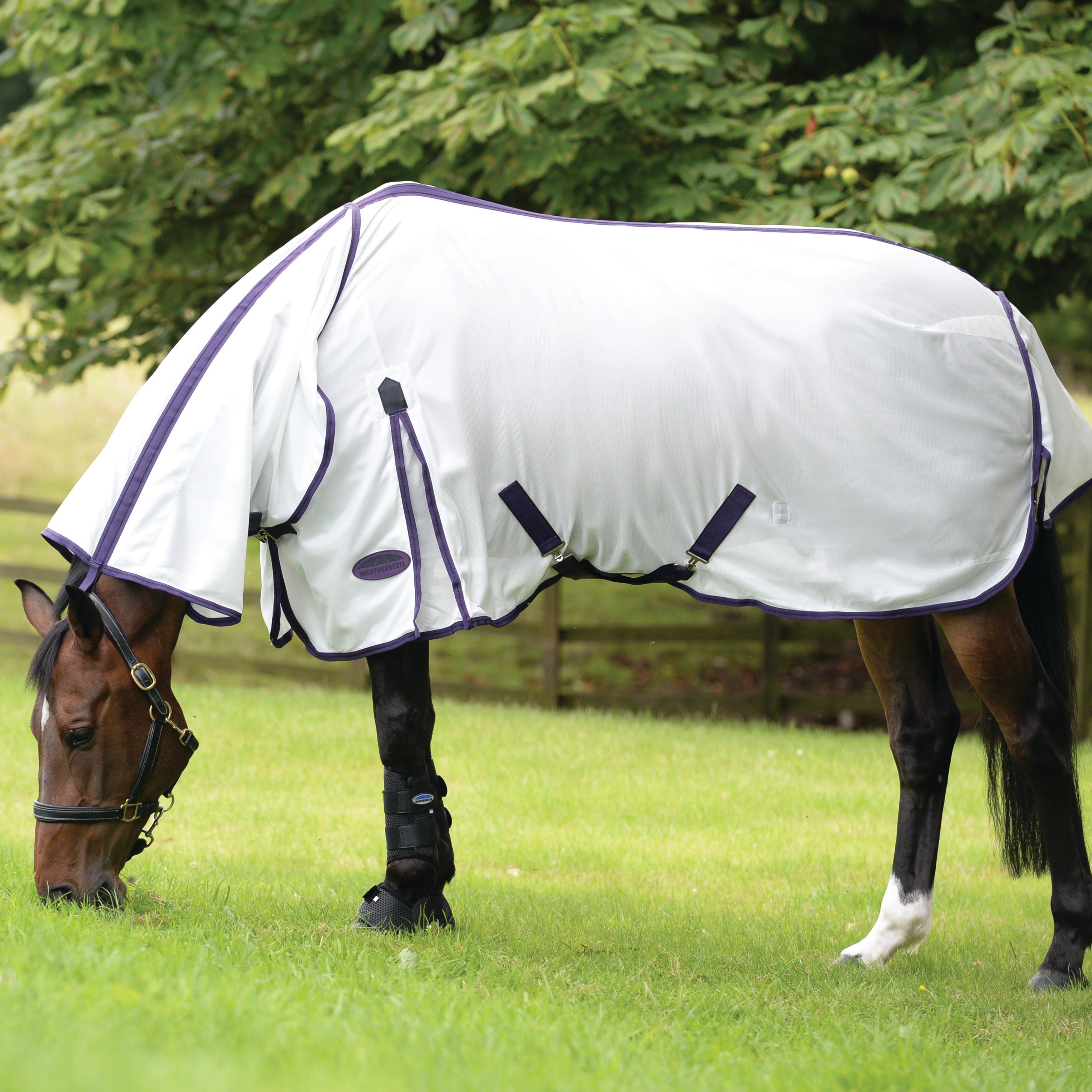 ComFiTec Essential Mesh Combo Neck Rug White/Purple/Black