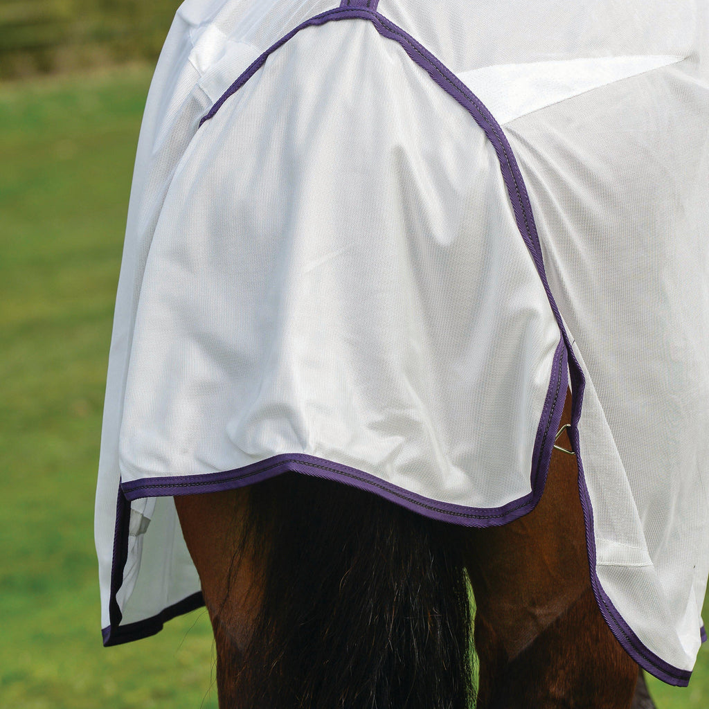 ComFiTec Essential Mesh Combo Neck Rug White/Purple/Black