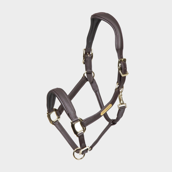 RAPIDA Comfort Leather Headcollar Havana
