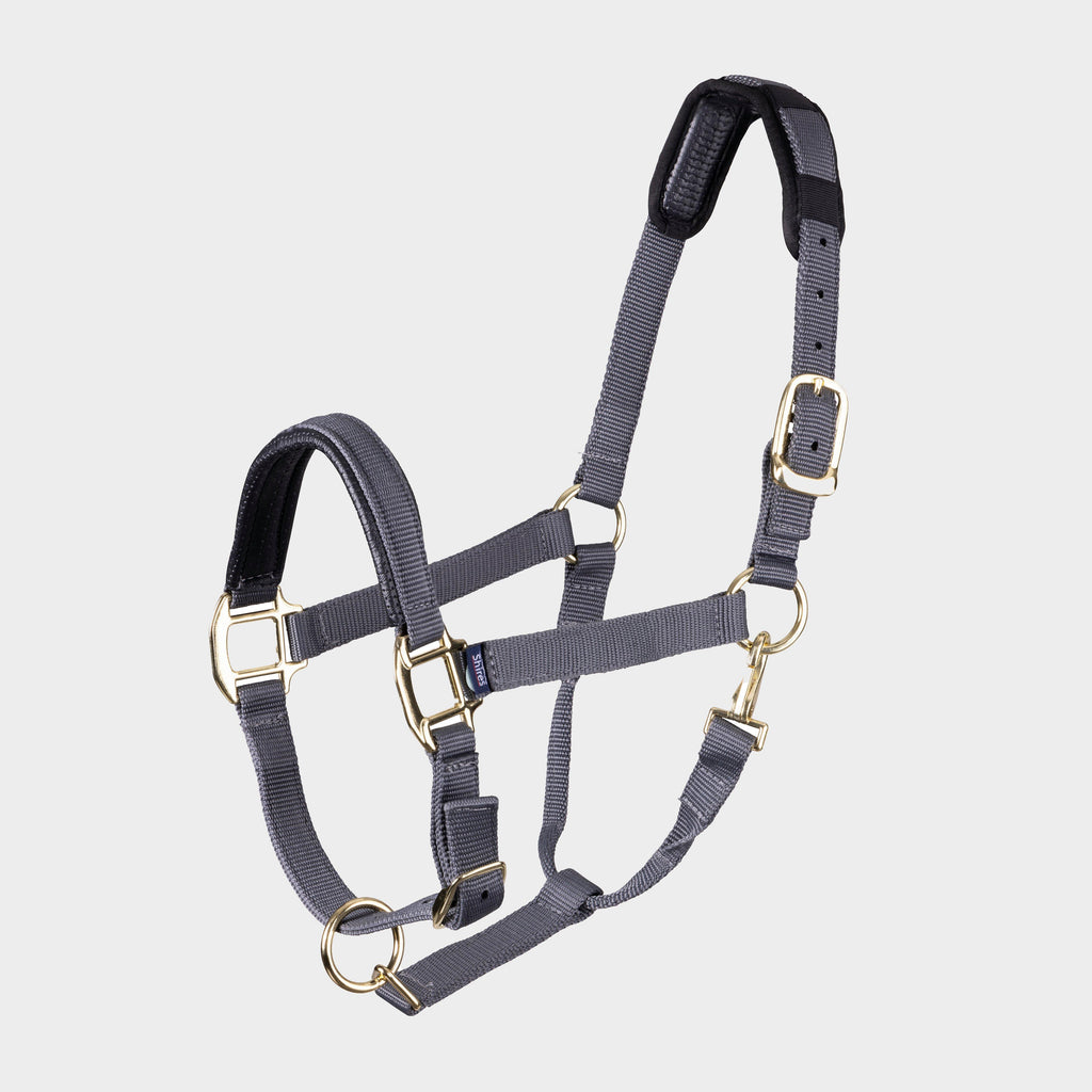 Topaz Nylon Headcollar Grey