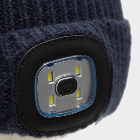 Arran LED Shaped Hat Navy