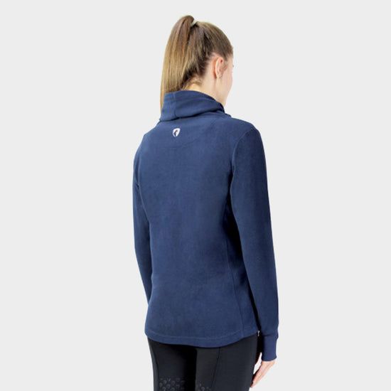 Womens Synergy Cowl Neck Top Navy