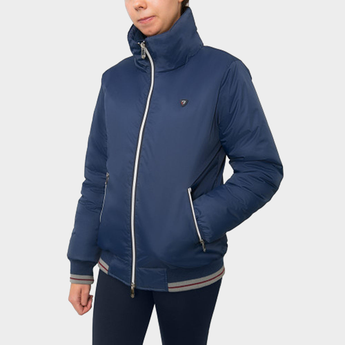Womens Synergy Blouson Jacket Navy