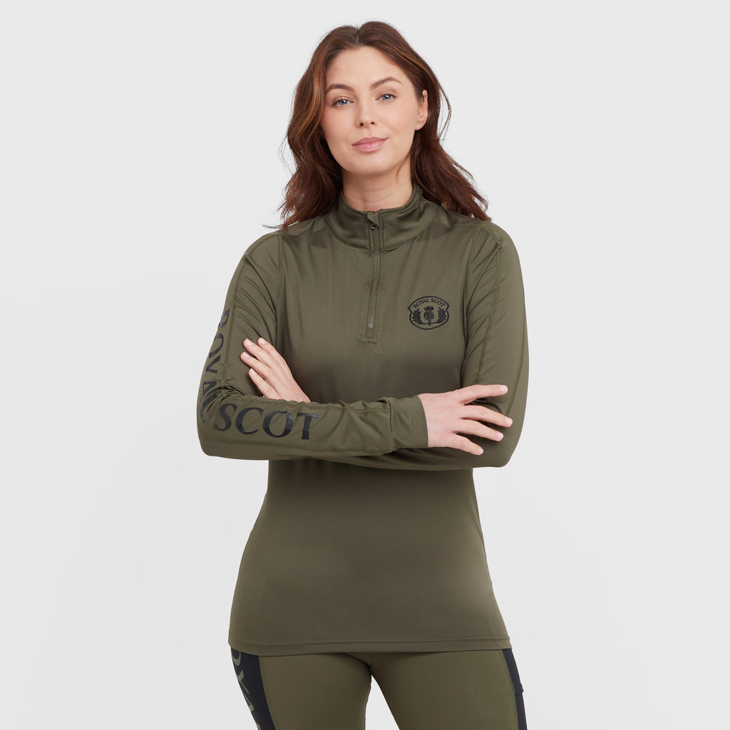 Womens Gracie Long Sleeved Base Layer Khaki