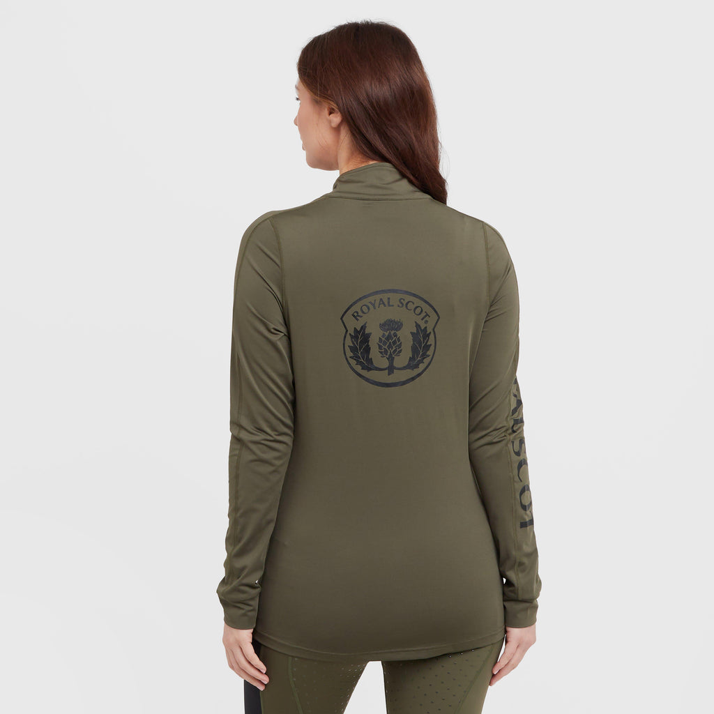 Womens Gracie Long Sleeved Base Layer Khaki