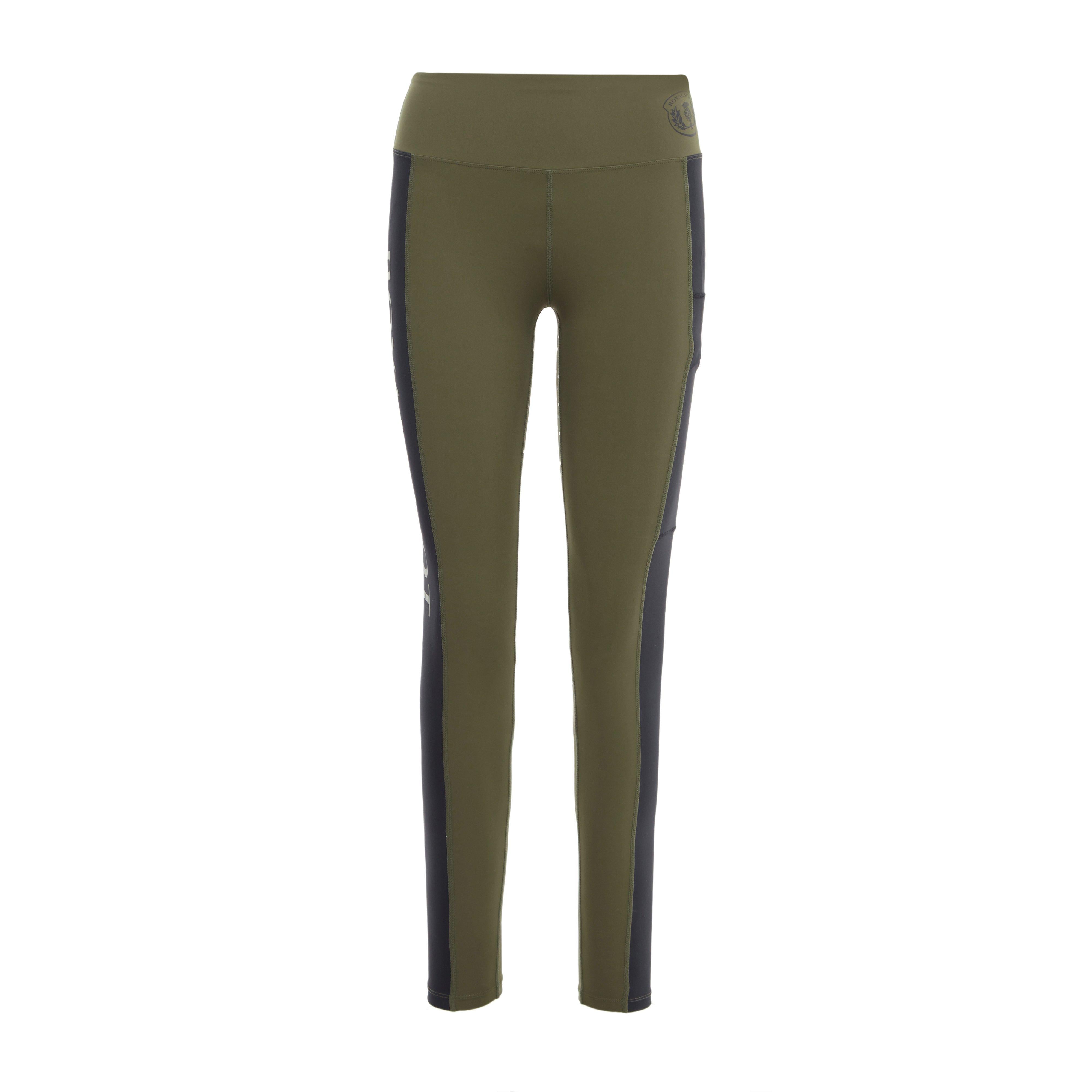 Womens Amelia Full Seat Riding Tights Khaki