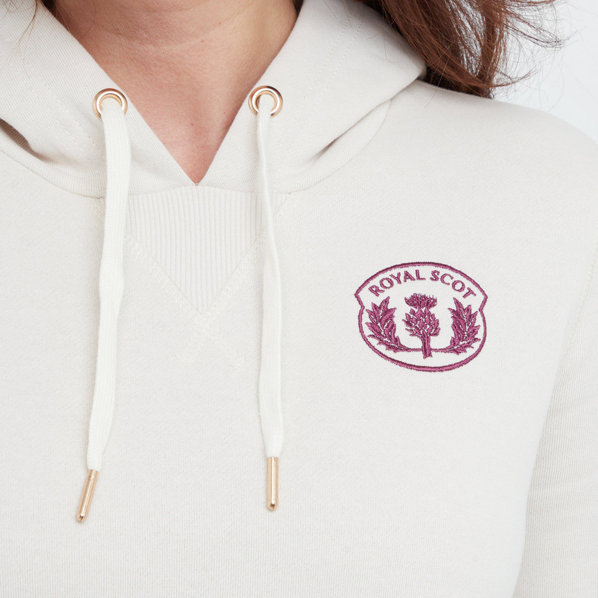 Womens Abigail Hooded Sweatshirt Cloud