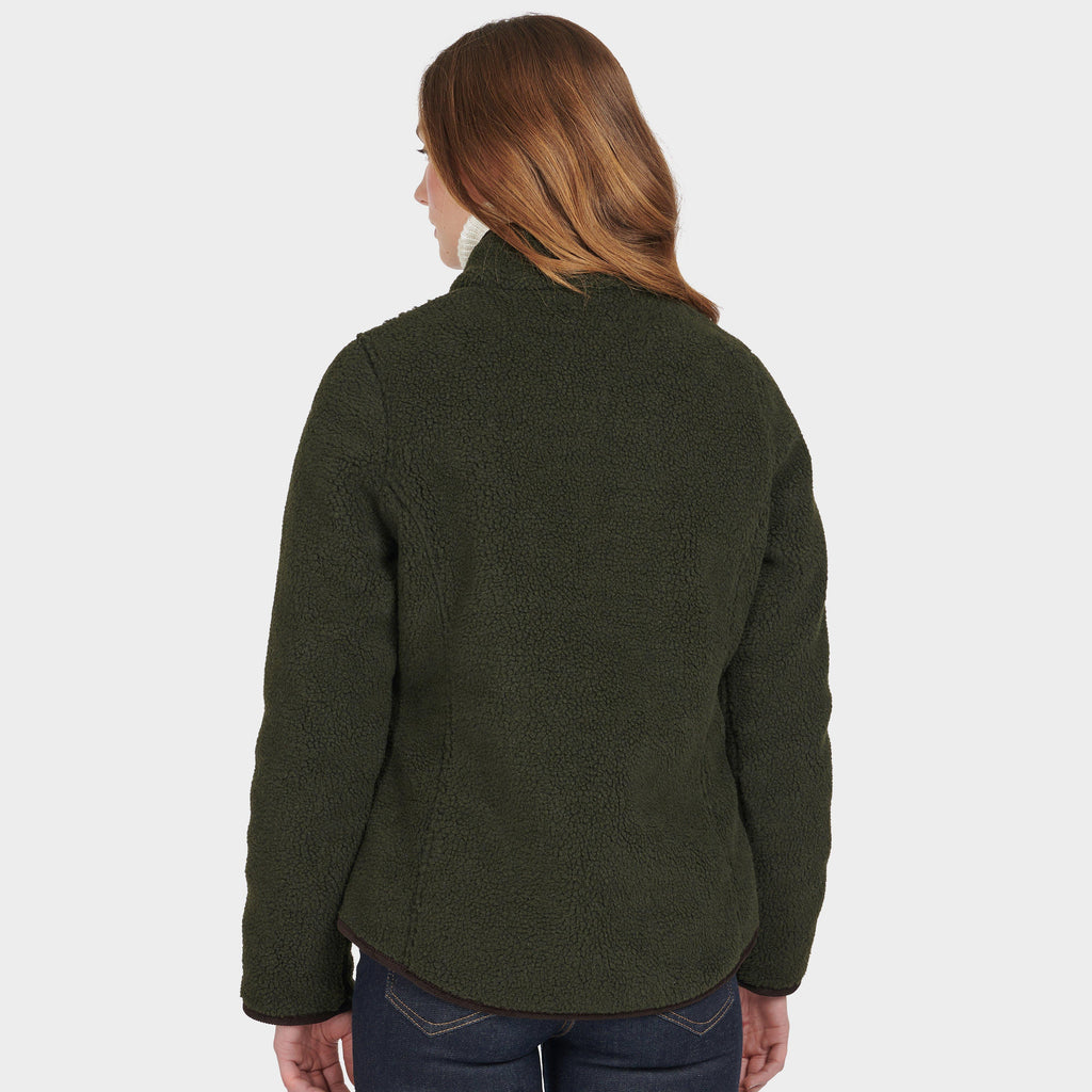 Womens Lavenham Fleece Olive/Classic