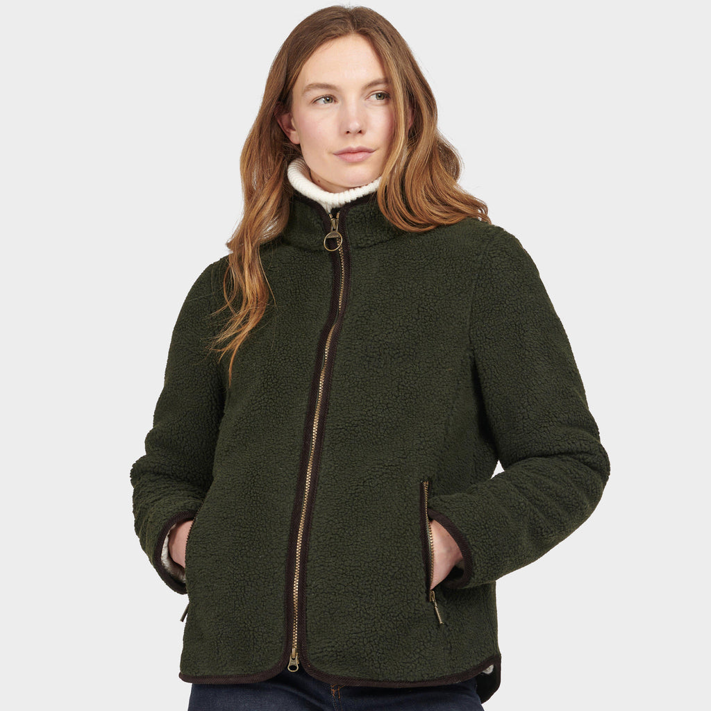 Womens Lavenham Fleece Olive/Classic