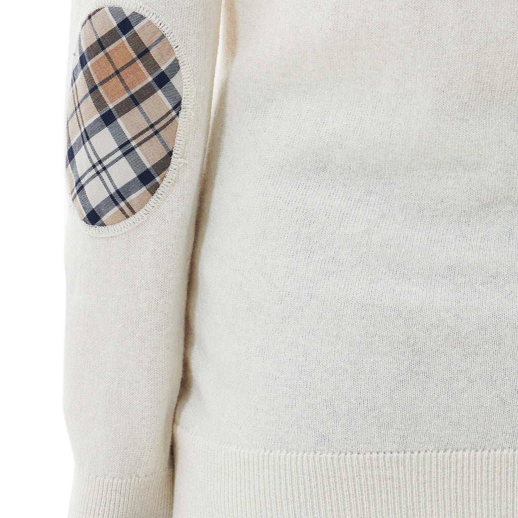 Womens Pendle Knitted Jumper Cream/Fawn