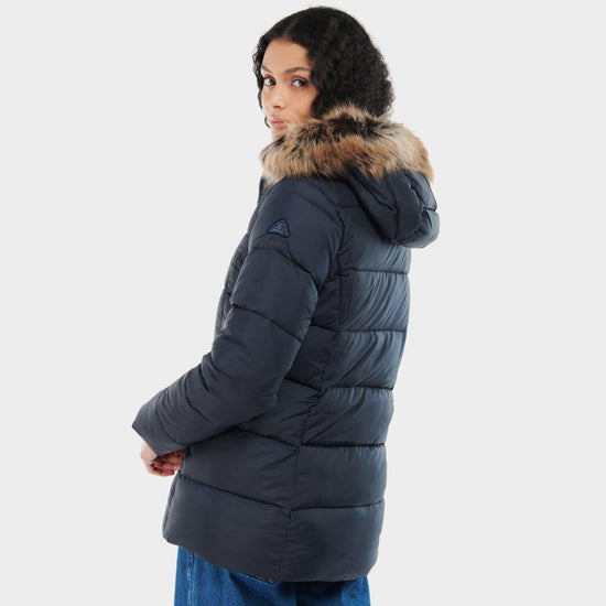 Womens Midhurst Quilted Jacket Dark Navy