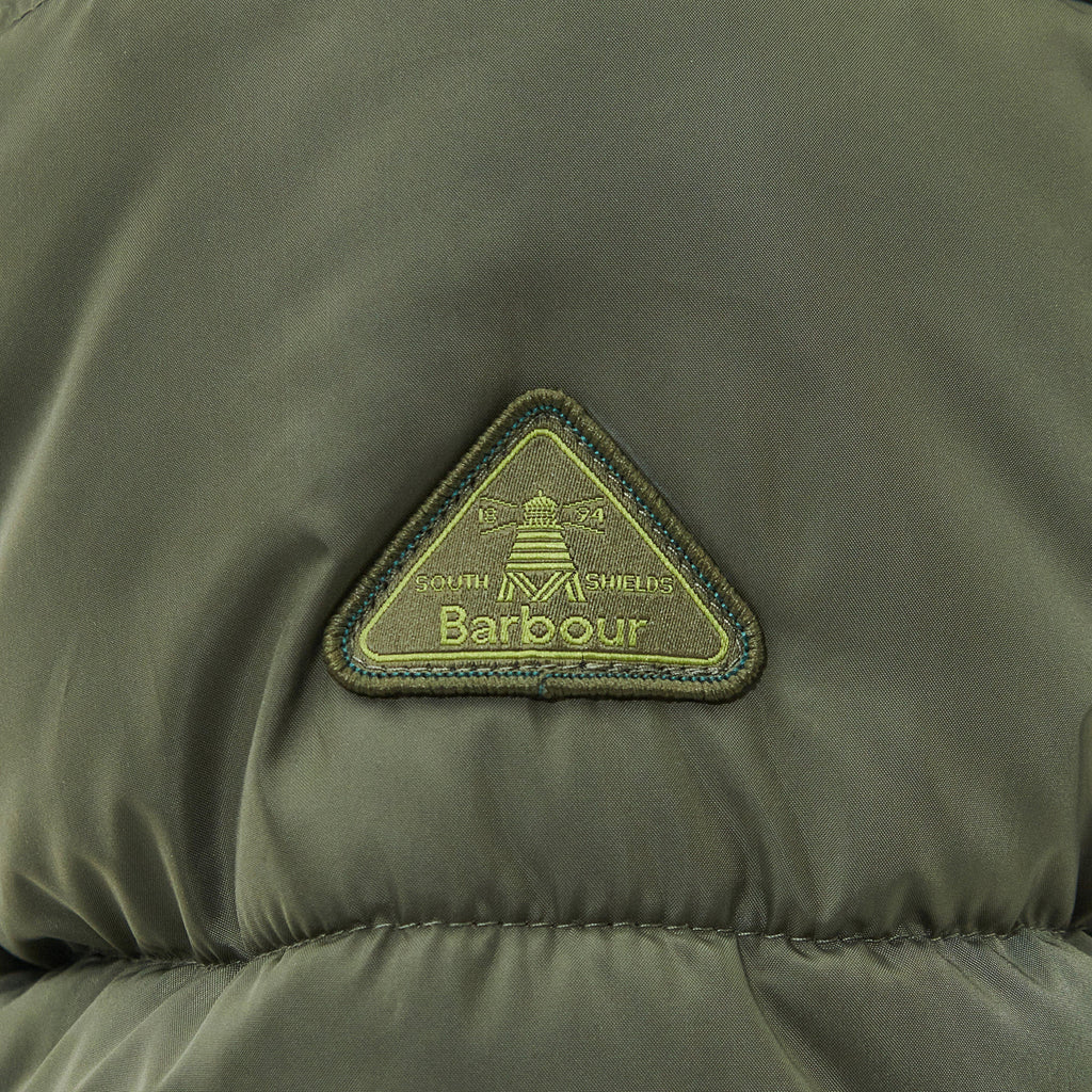 Womens Rosoman Quilted Jacket Deep Olive