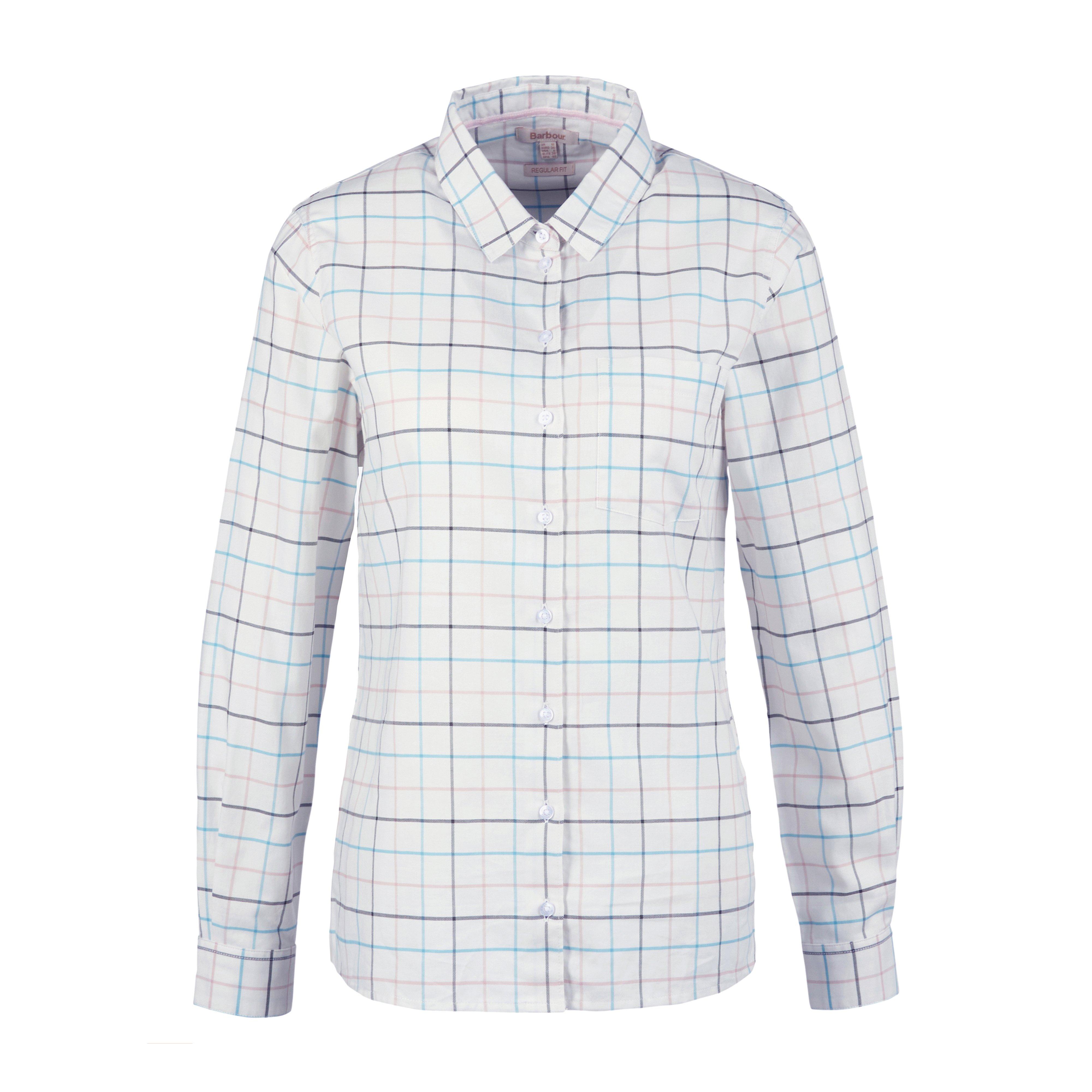 Womens Triplebar Shirt Cloud/Olive