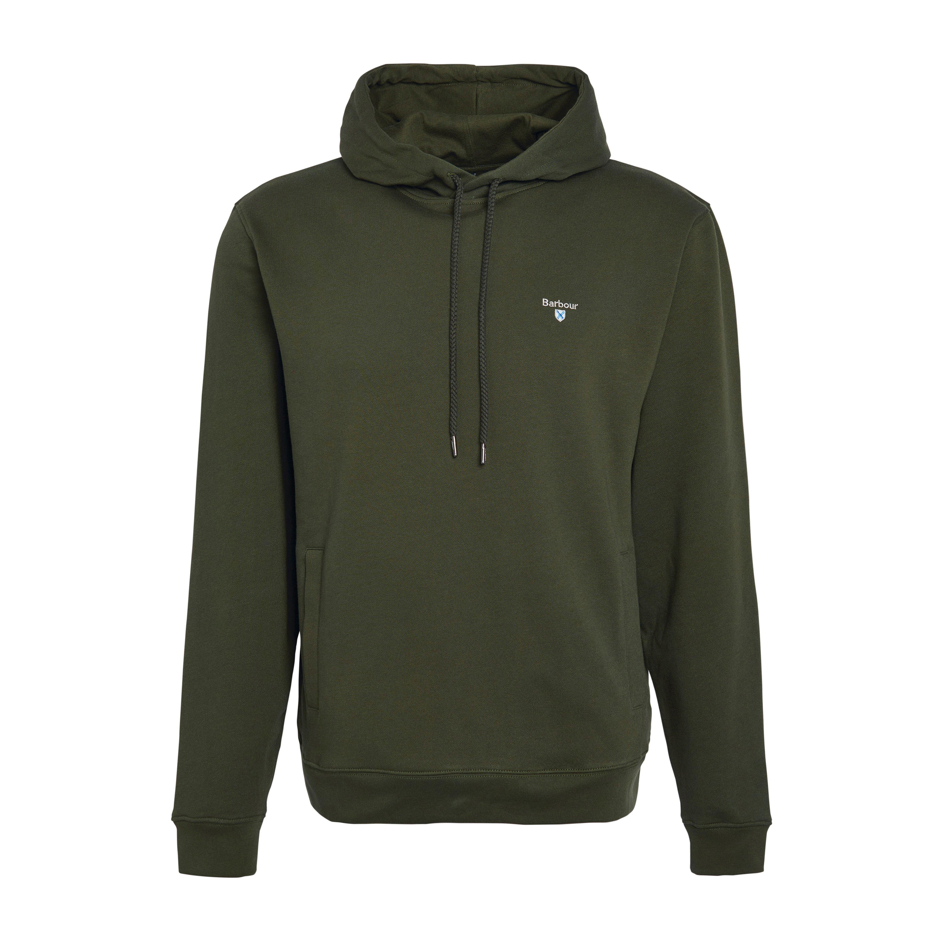 Mens Grassington Hoodie Olive
