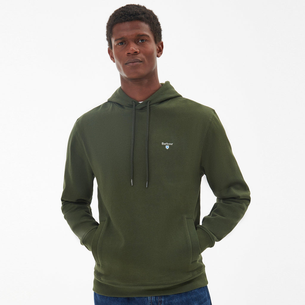 Mens Grassington Hoodie Olive