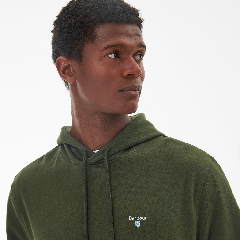 Mens Grassington Hoodie Olive
