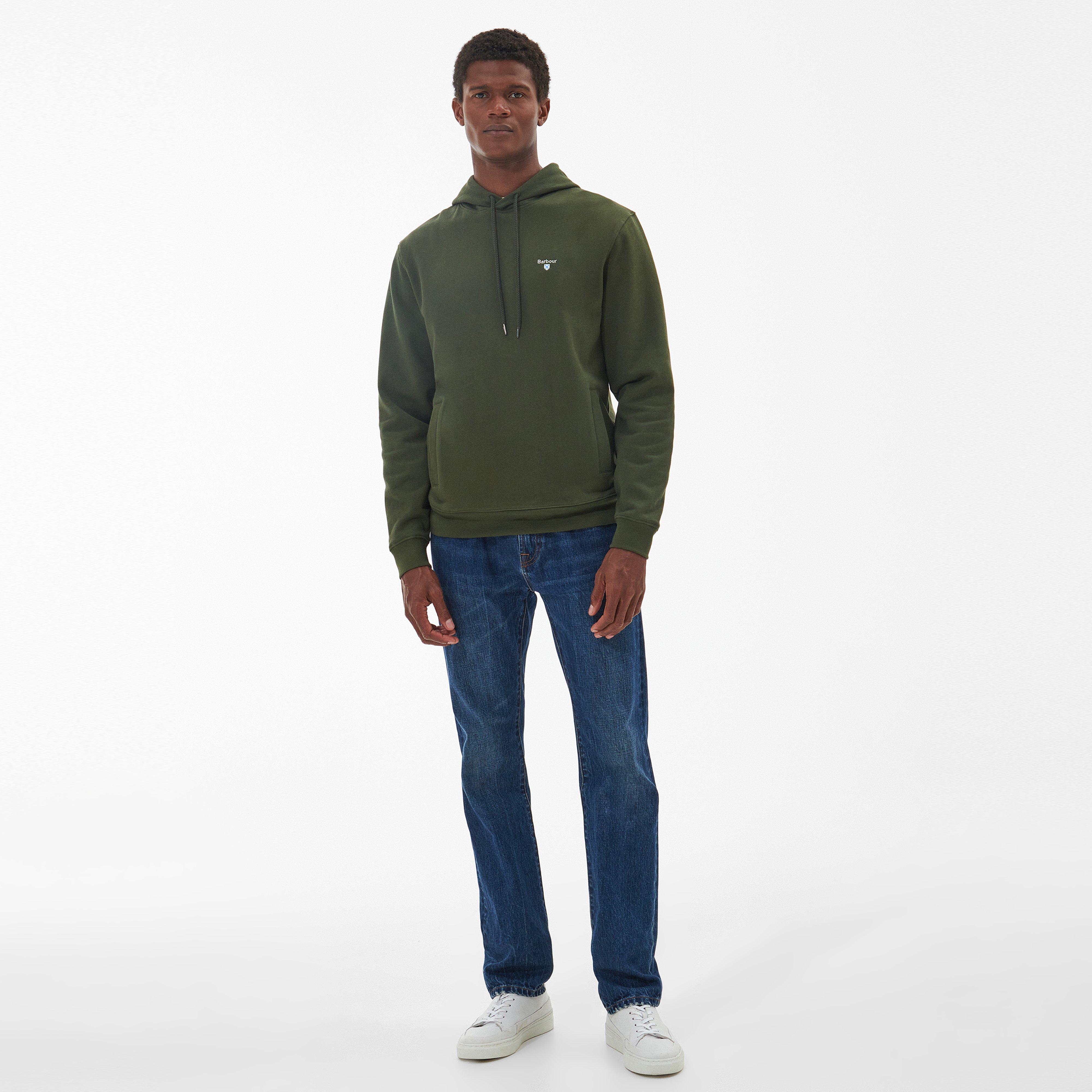 Mens Grassington Hoodie Olive