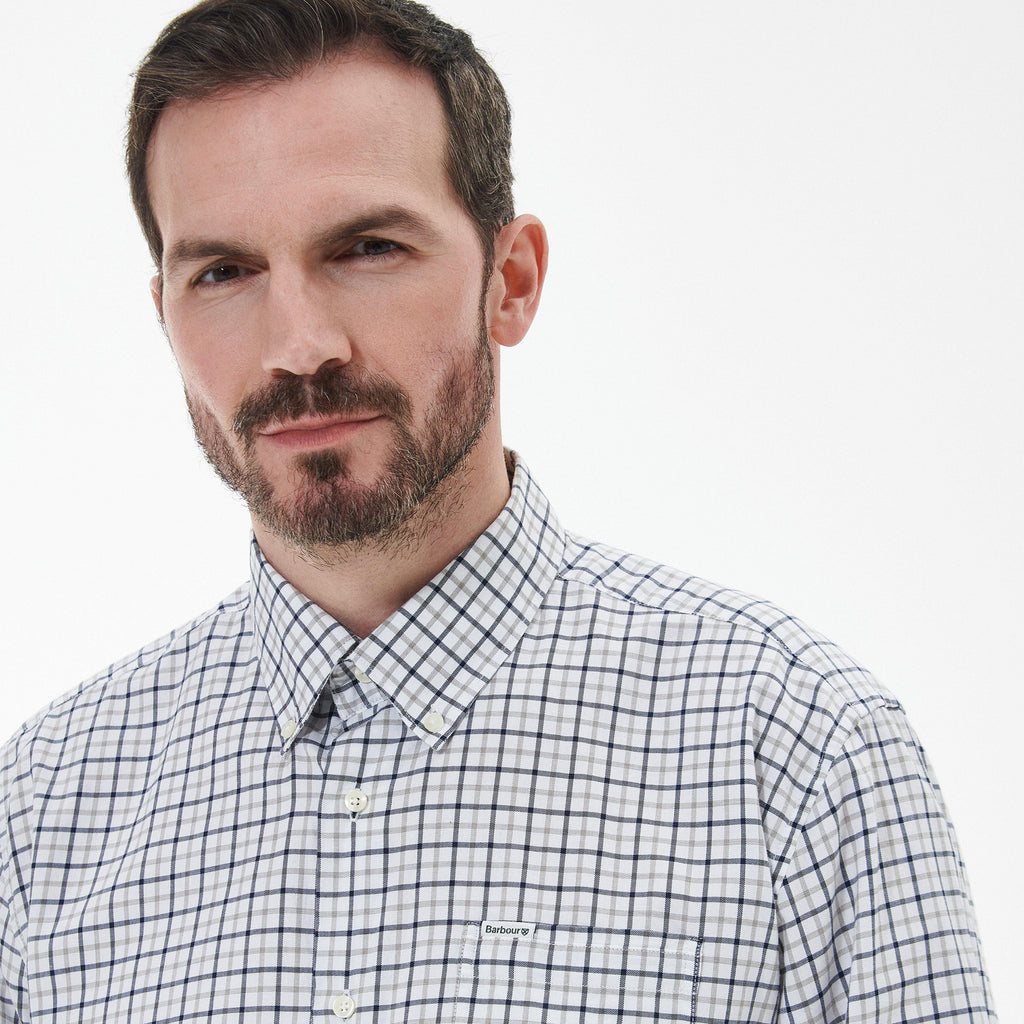 Mens Preston Regular Shirt Olive