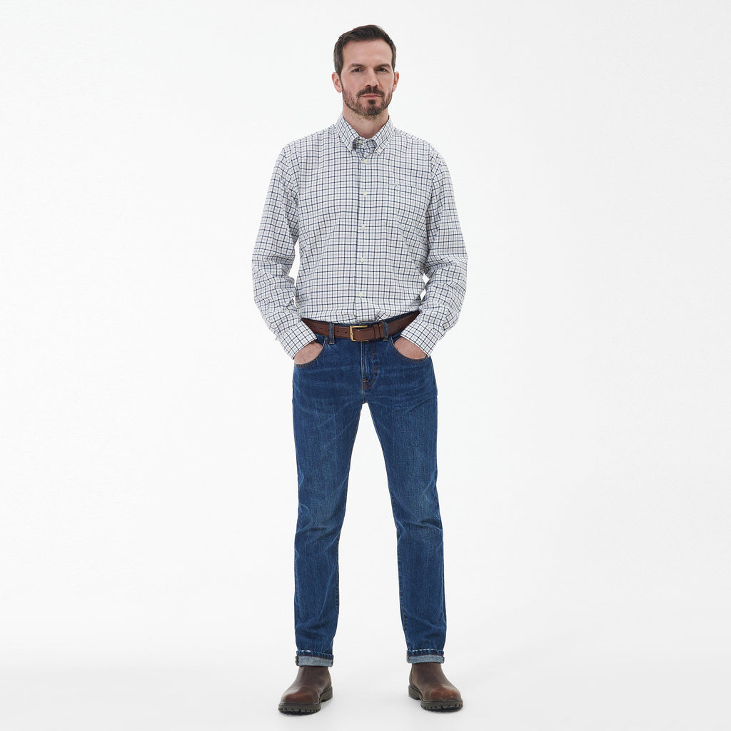 Mens Preston Regular Shirt Olive