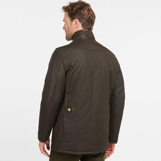 Mens Prestbury Wax Jacket Olive