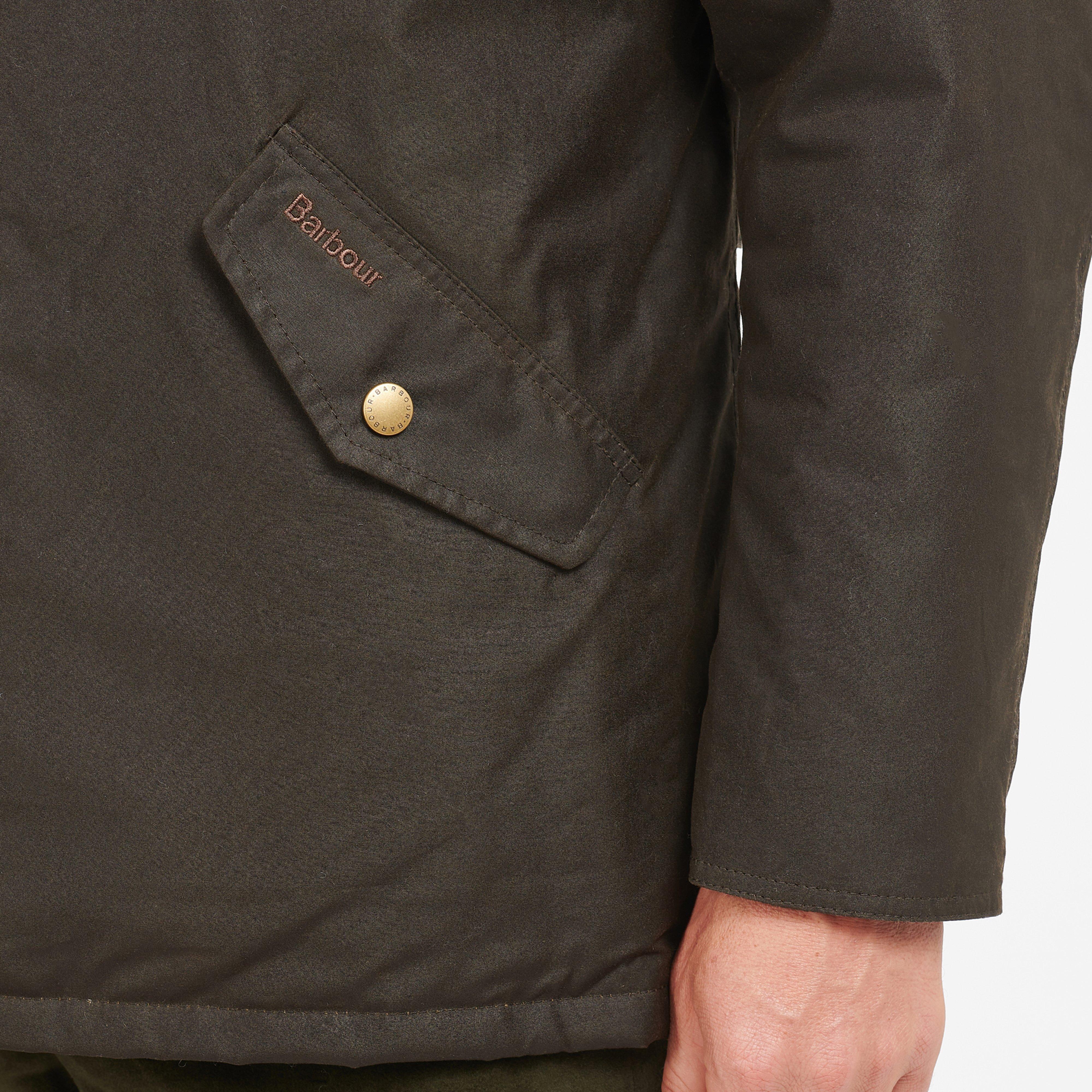 Mens Prestbury Wax Jacket Olive