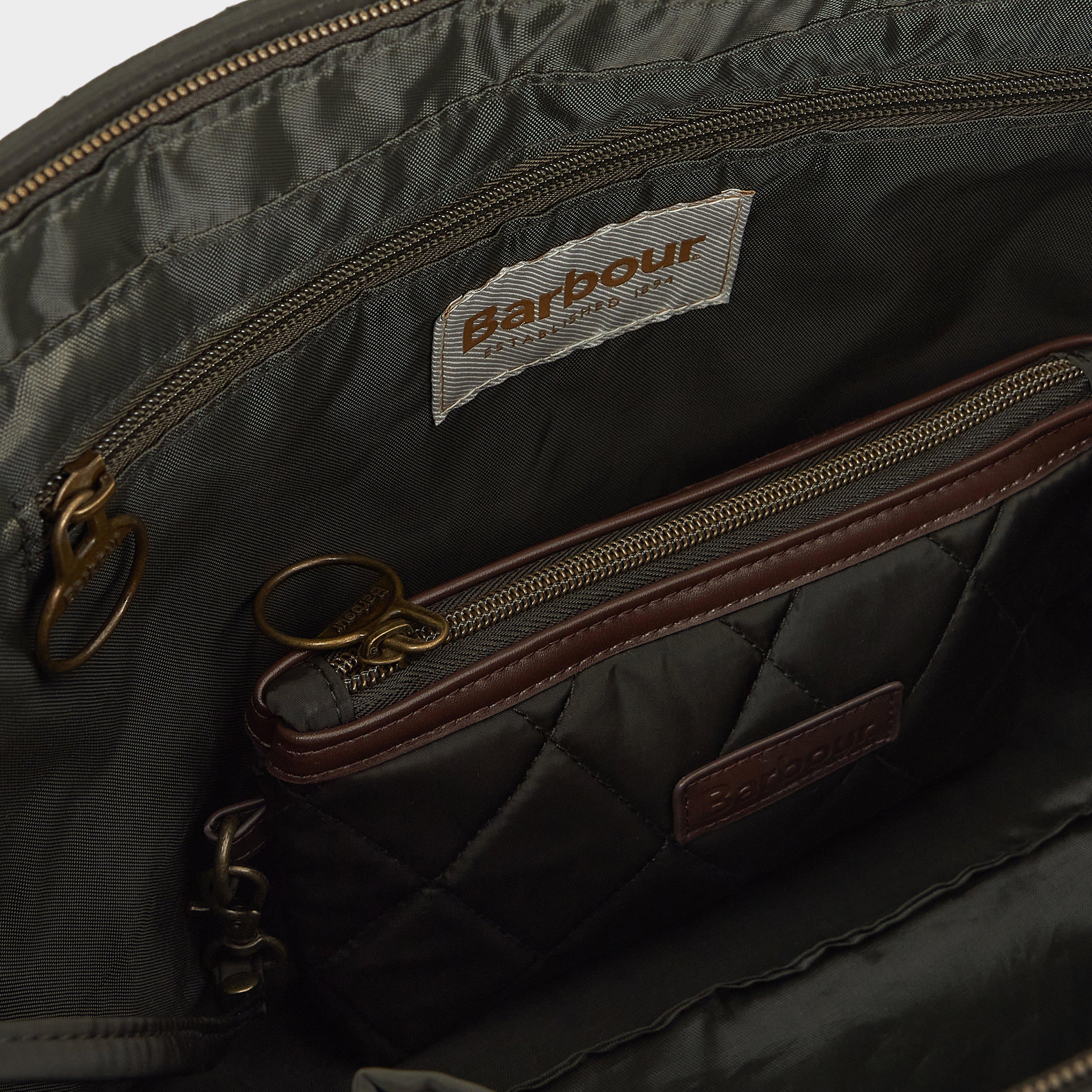 Quilted Tote Bag Olive