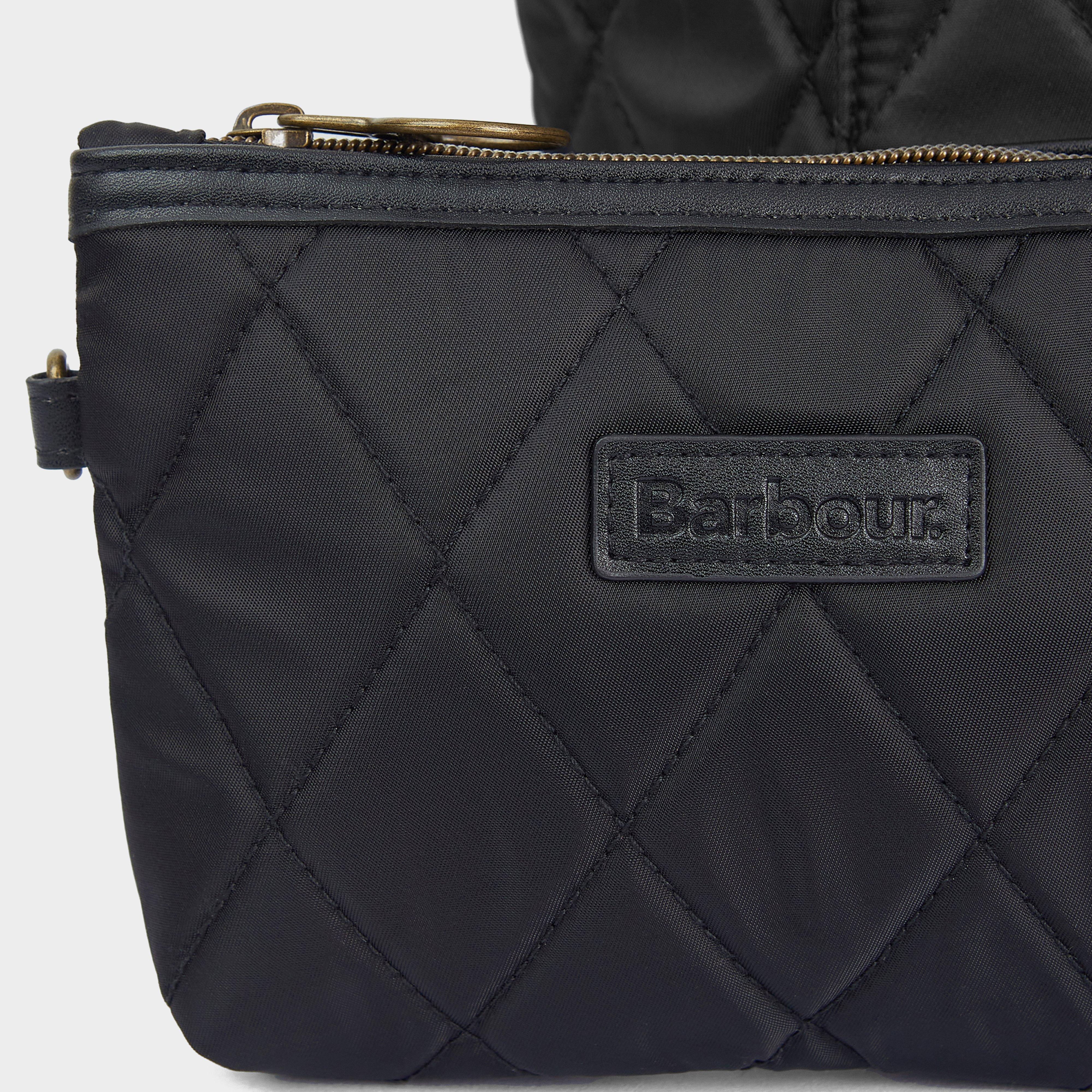 Quilted Tote Bag Black