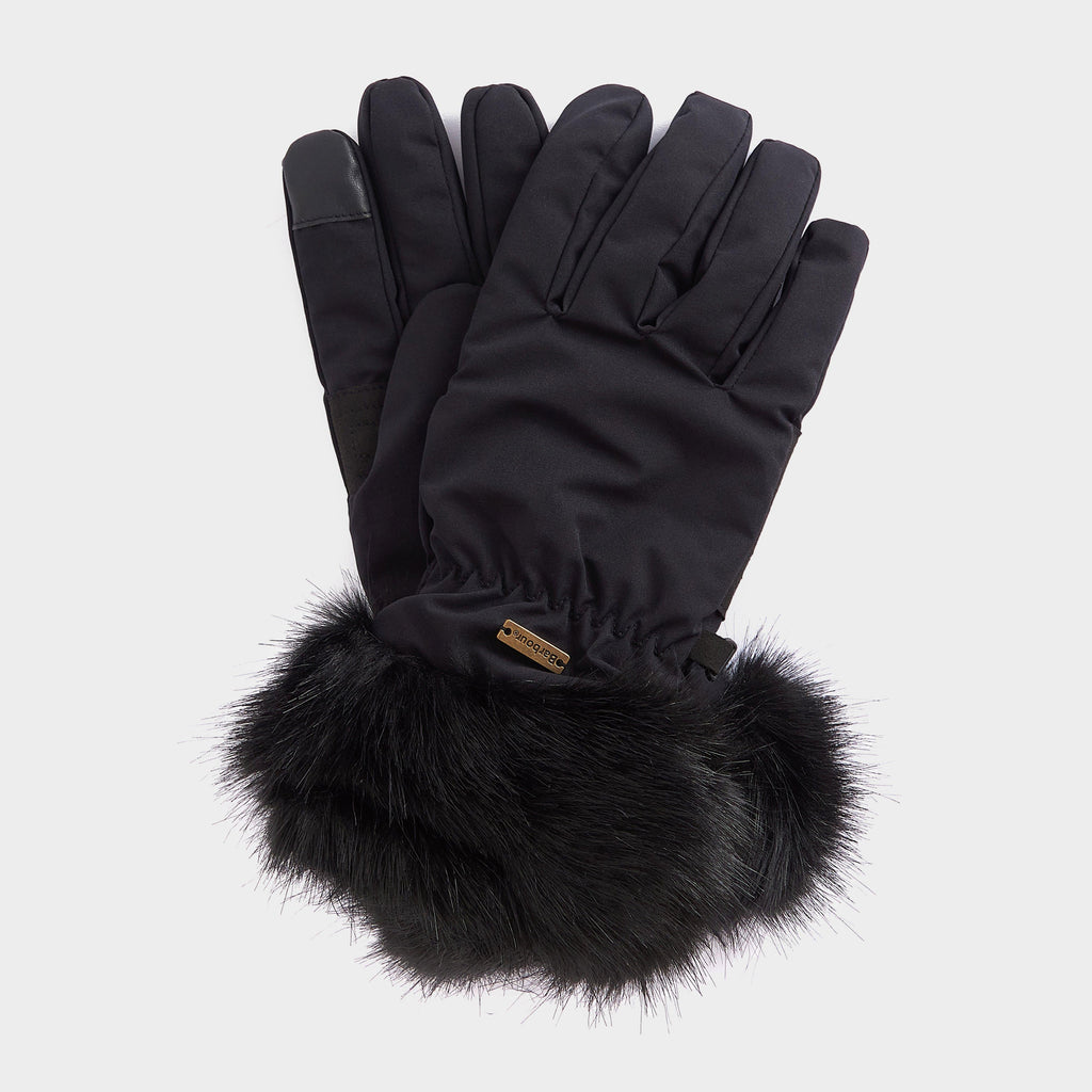 Womens Mallow Gloves Black