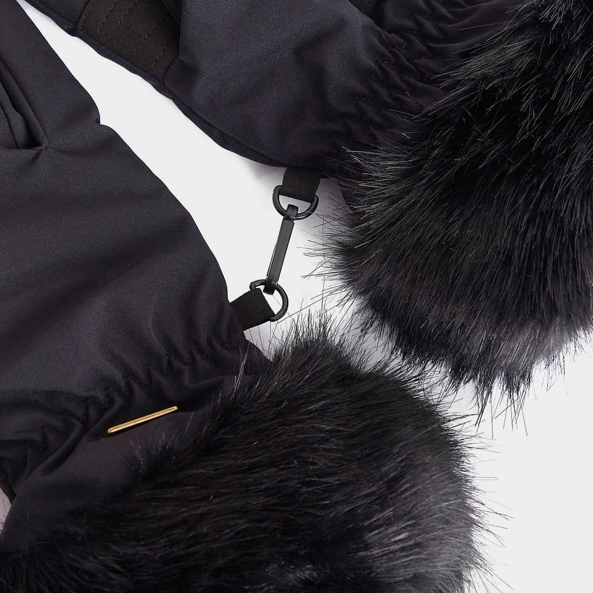 Womens Mallow Gloves Black