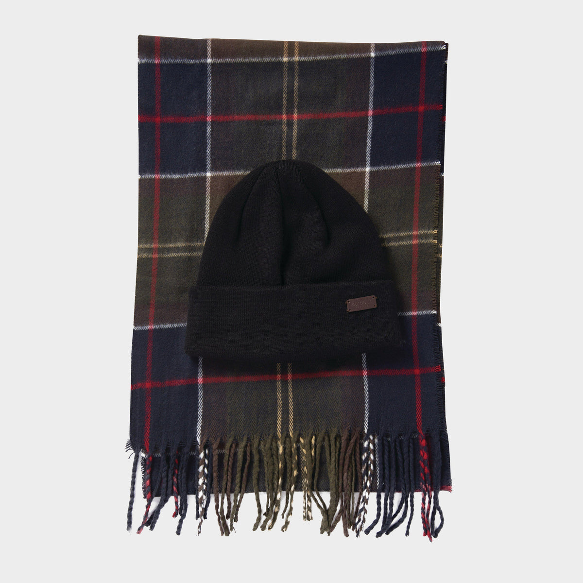 Mens Swinton Beanie & Galingale Scarf Gift Set Classic