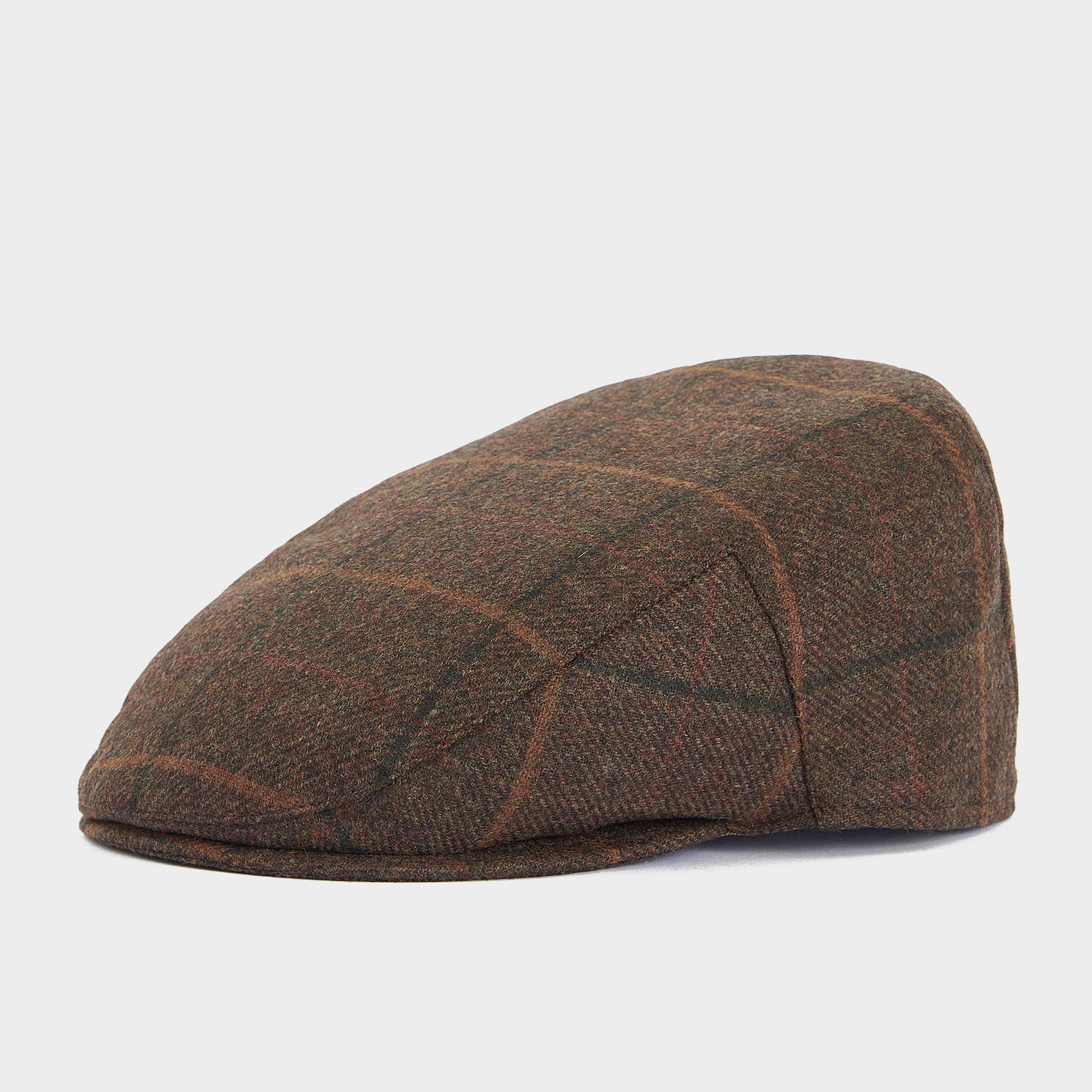 Mens Crieff Flat Cap Classic Brown