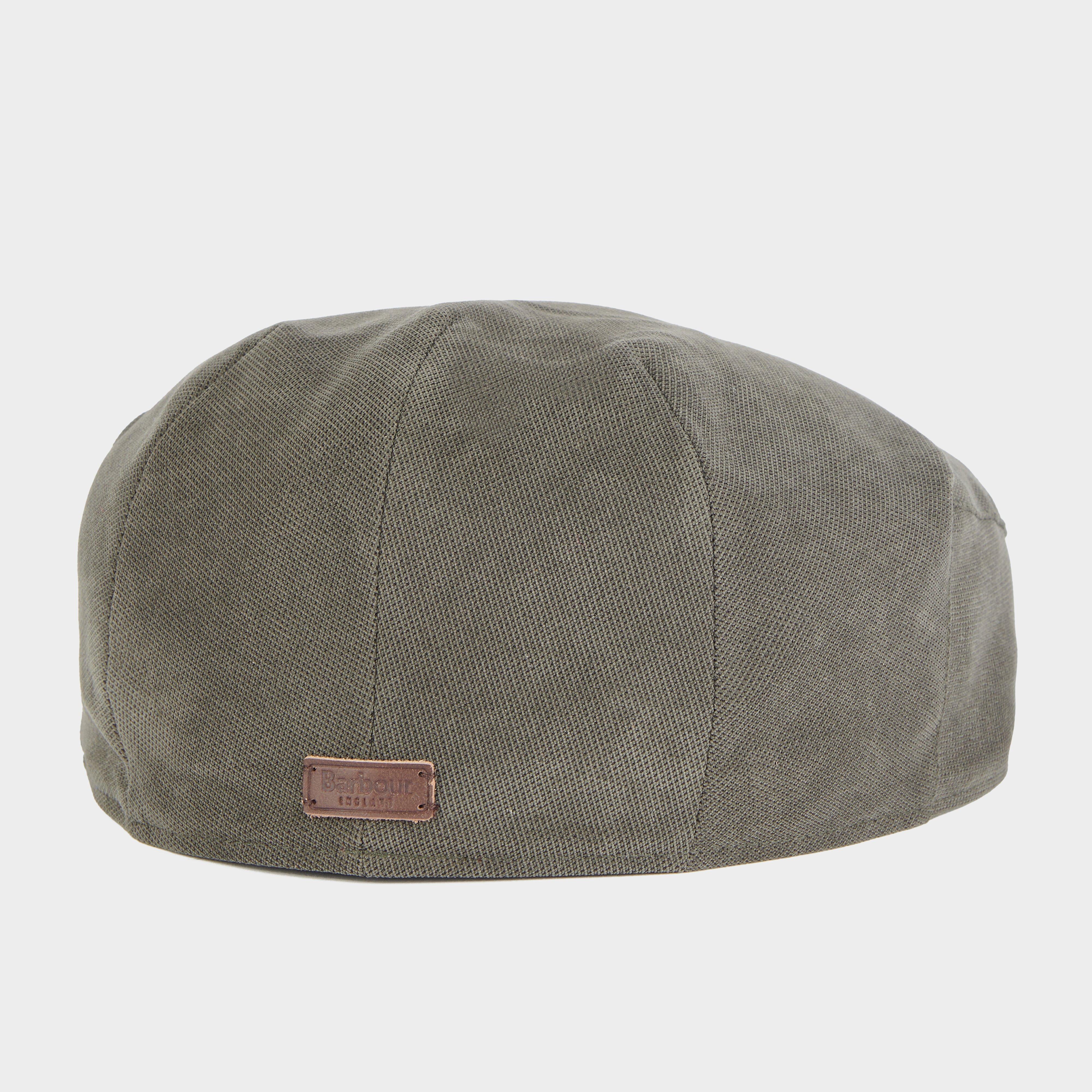 Mens Waterproof Beaufort Flat Cap Dark Olive