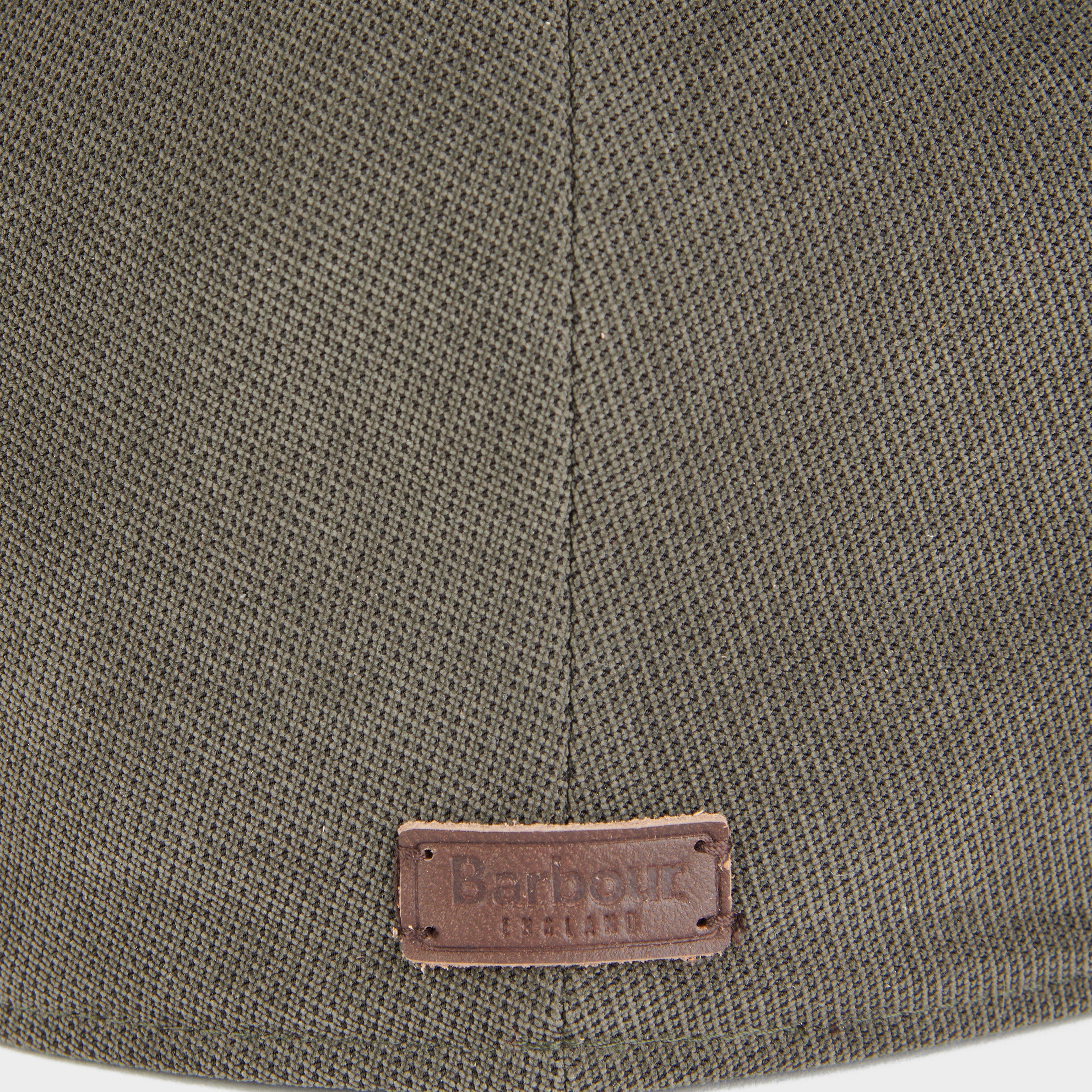 Mens Waterproof Beaufort Flat Cap Dark Olive