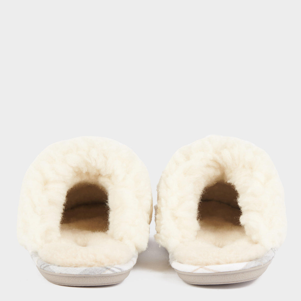 Womens Lydia Mule Slippers Grey