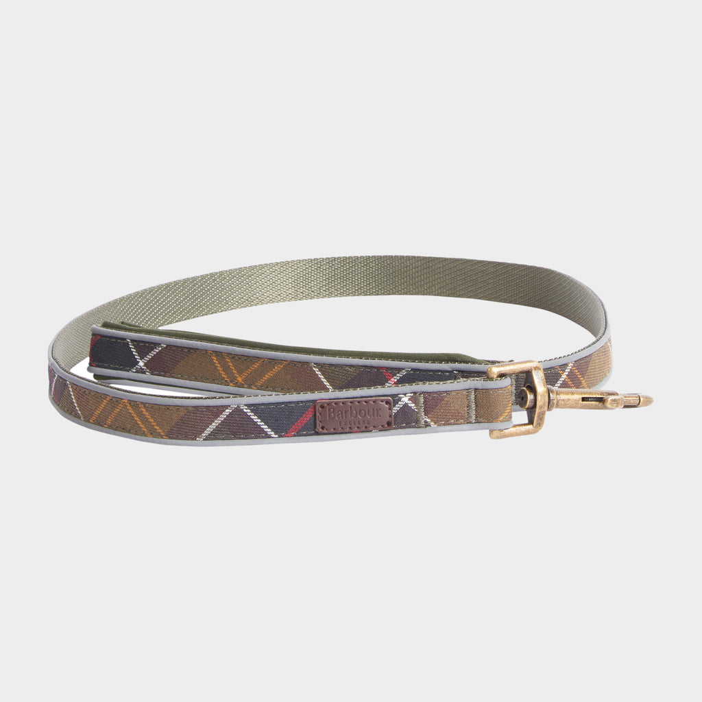 Reflective Tartan Comfort Dog Lead Classic Tartan