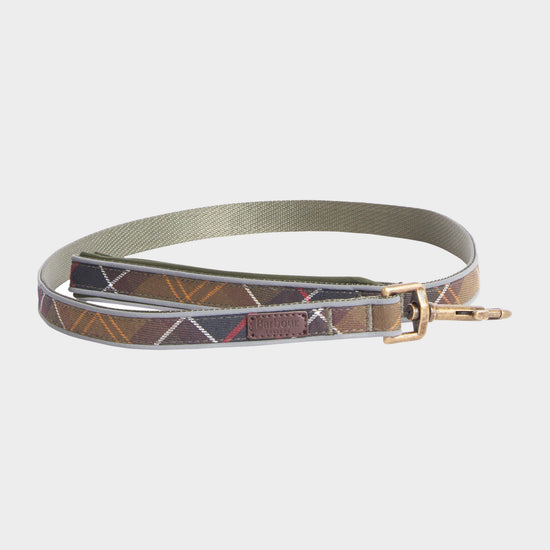Reflective Tartan Comfort Dog Lead Classic Tartan