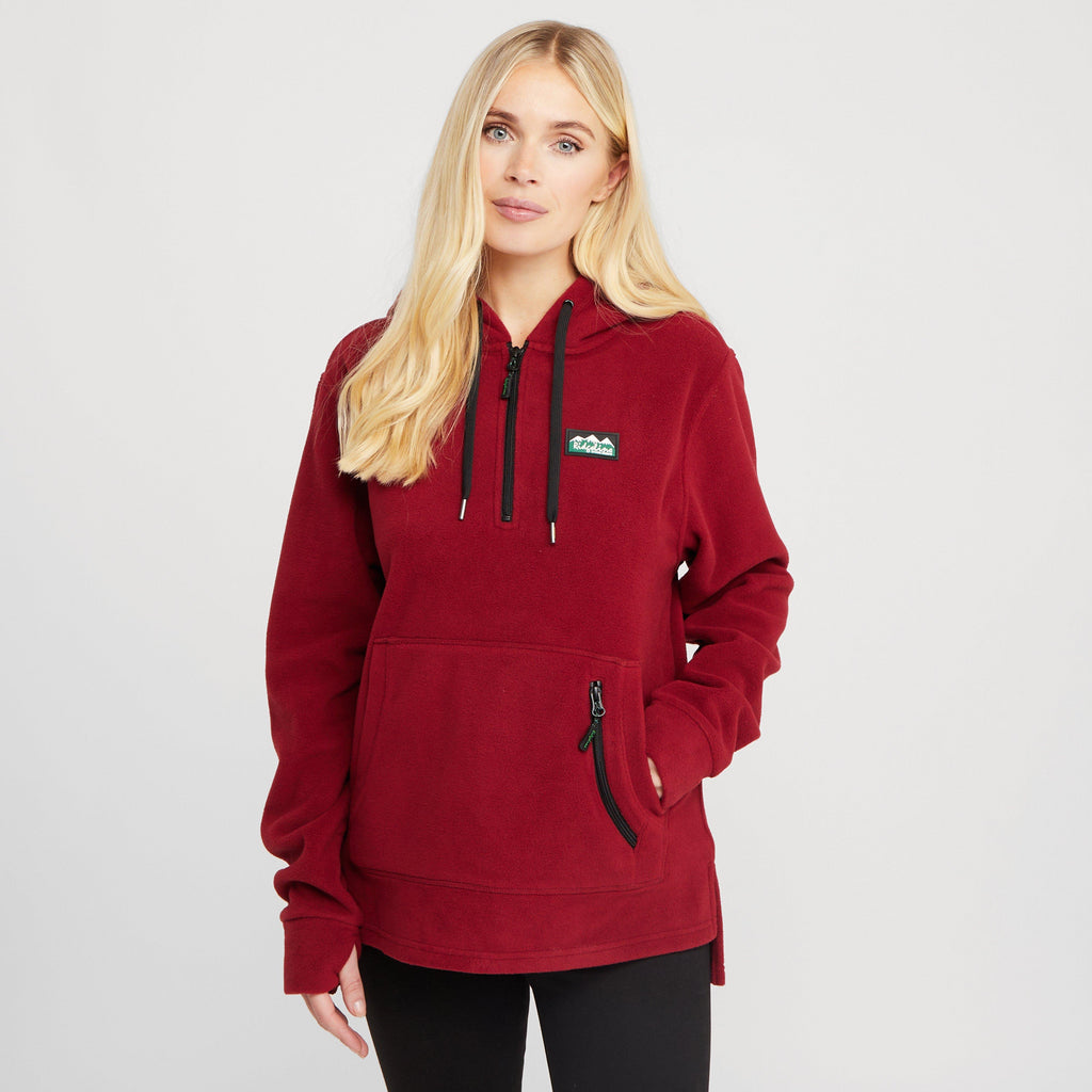Womens Ballistic Hoodie Rhubarb