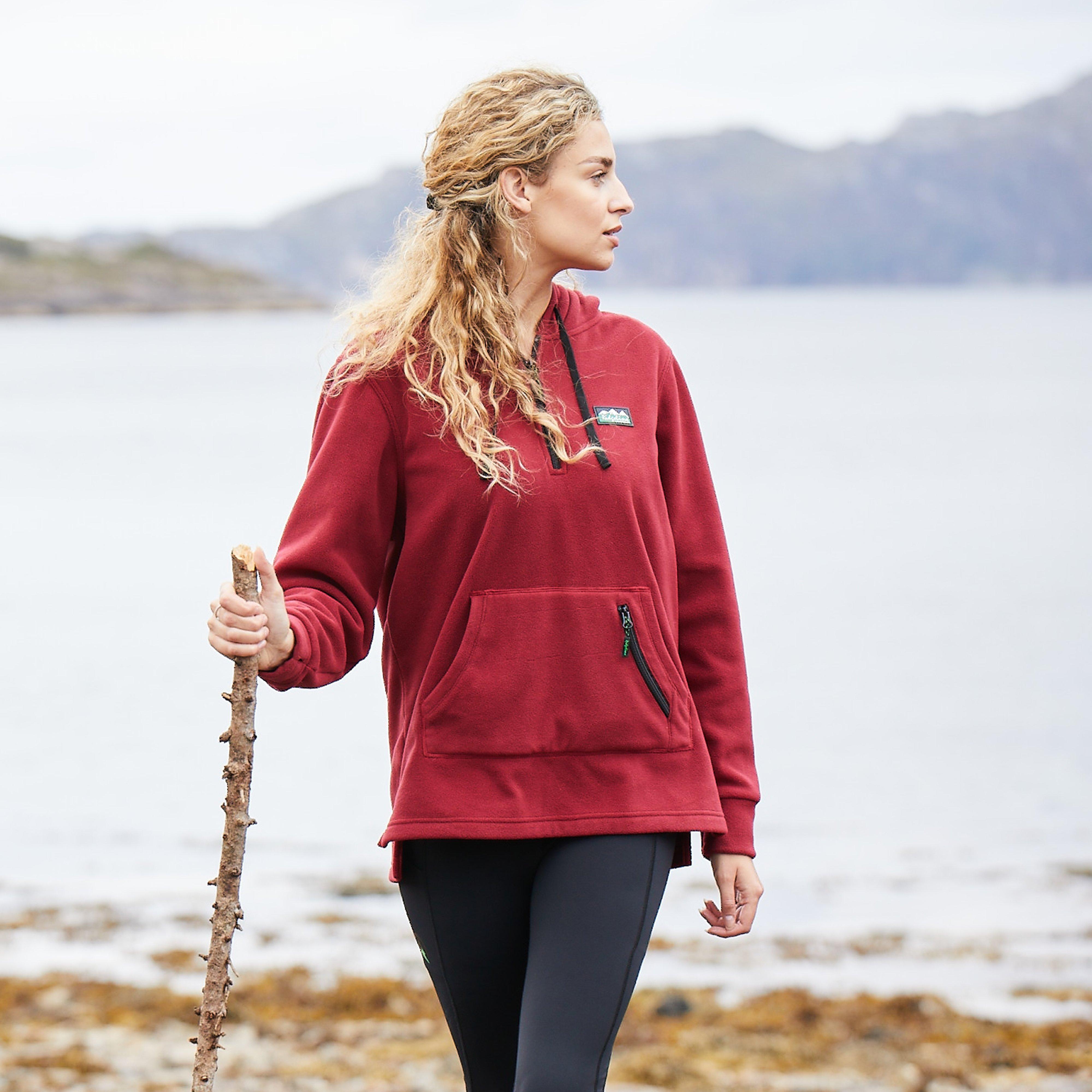 Womens Ballistic Hoodie Rhubarb