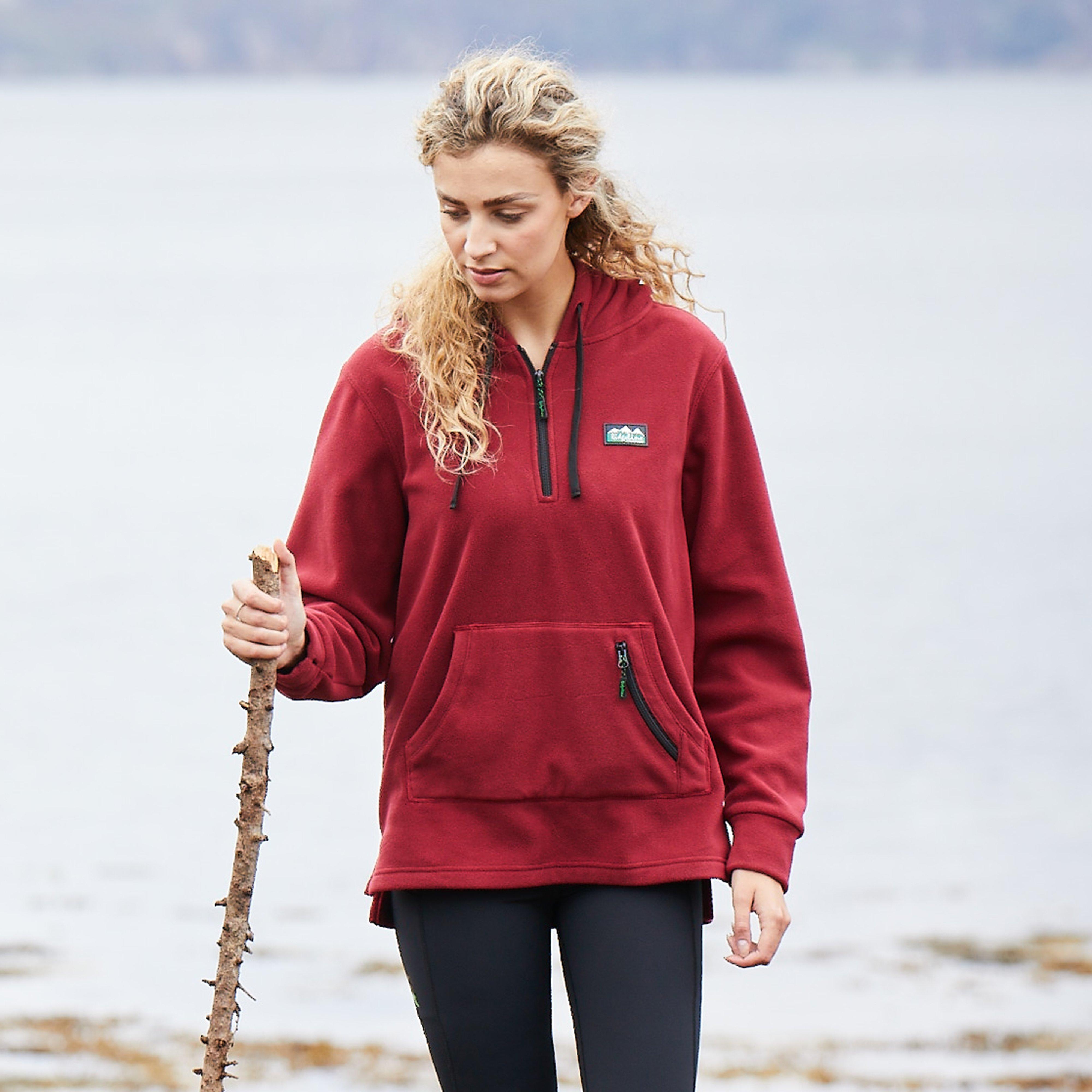Womens Ballistic Hoodie Rhubarb