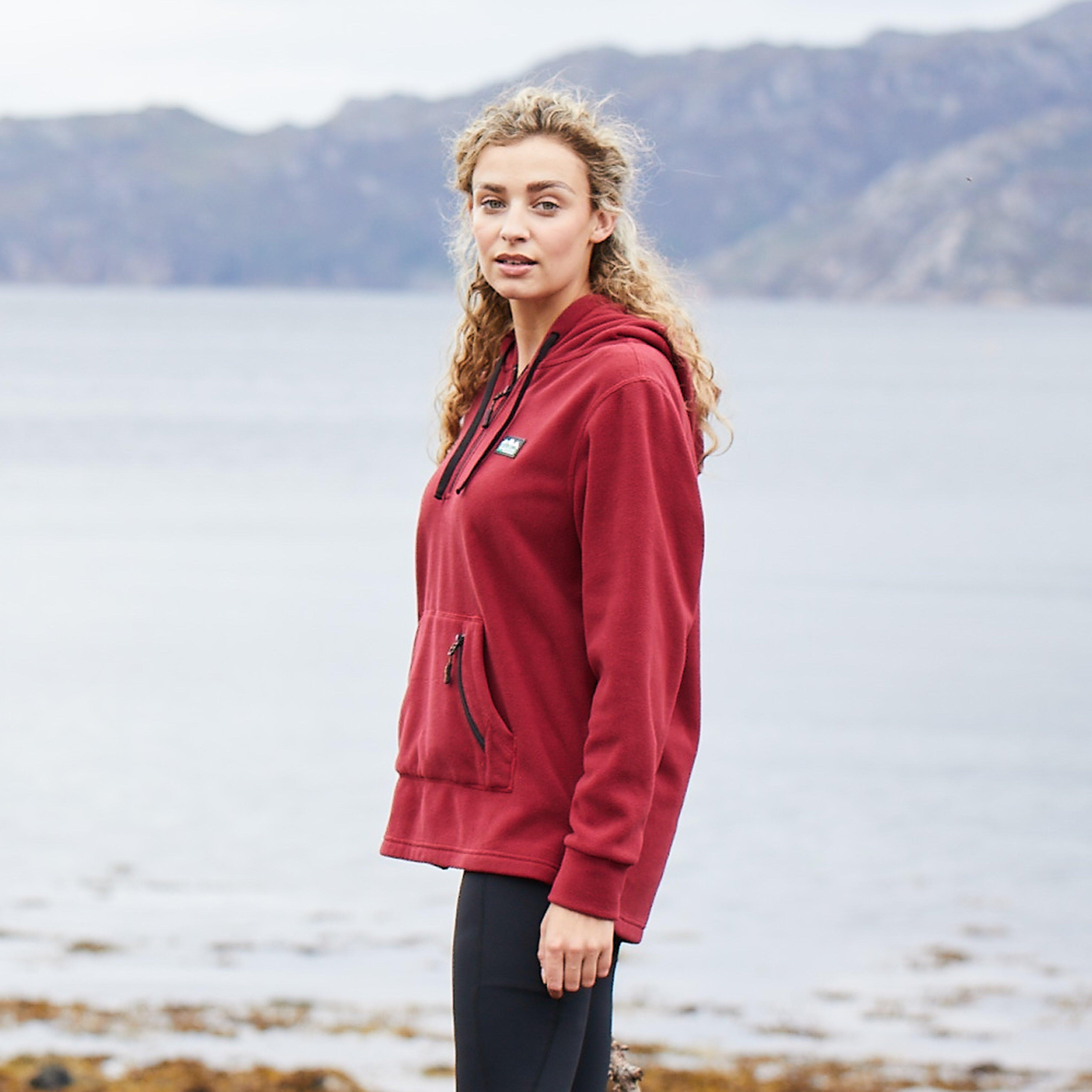 Womens Ballistic Hoodie Rhubarb