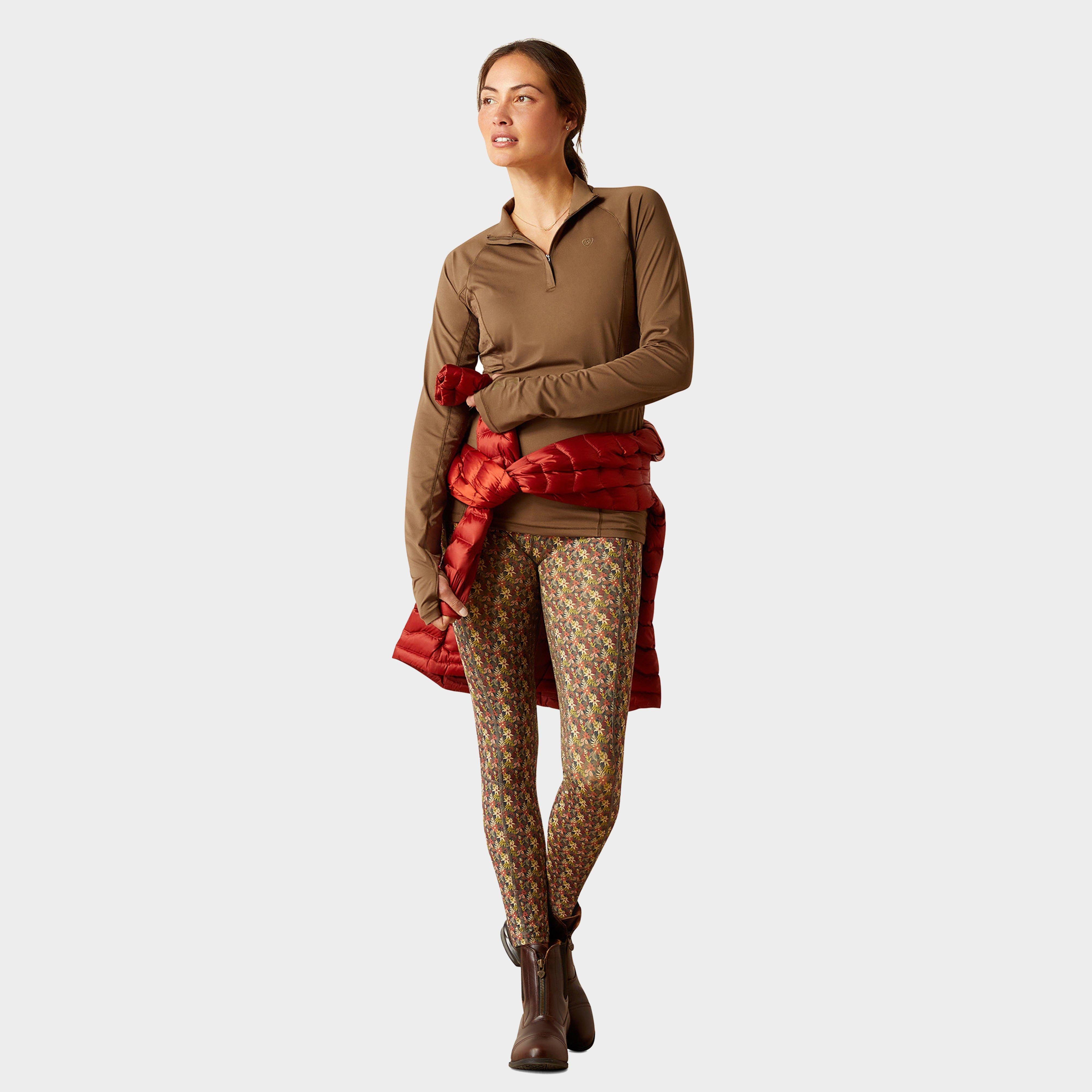 Womens Lowell 2.0 1/4 Zip Base Layer Canteen