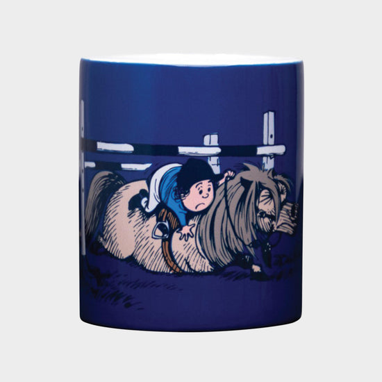 Thelwell Collection Jumps Mug Blue