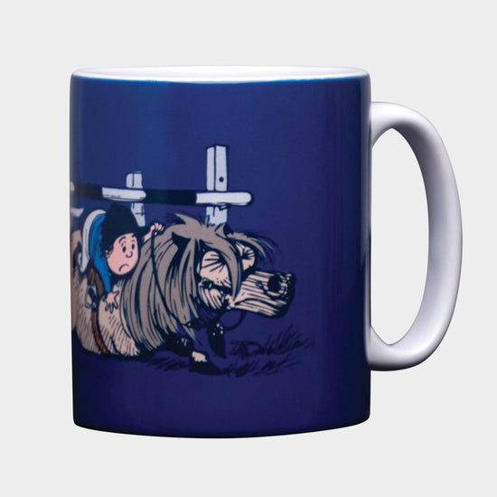Thelwell Collection Jumps Mug Blue