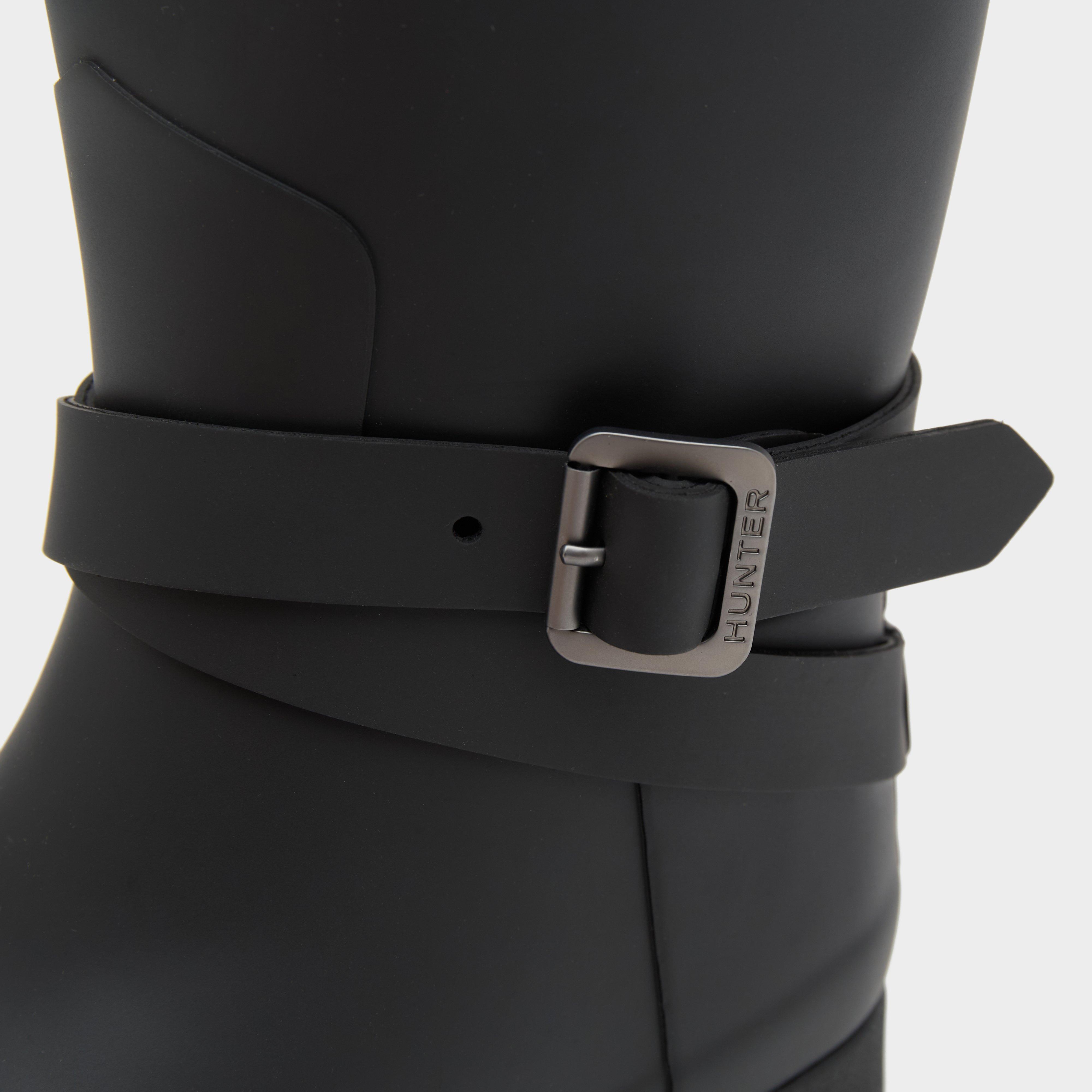 Womens Original Refined Adjustable Tall Wellington Boots Black