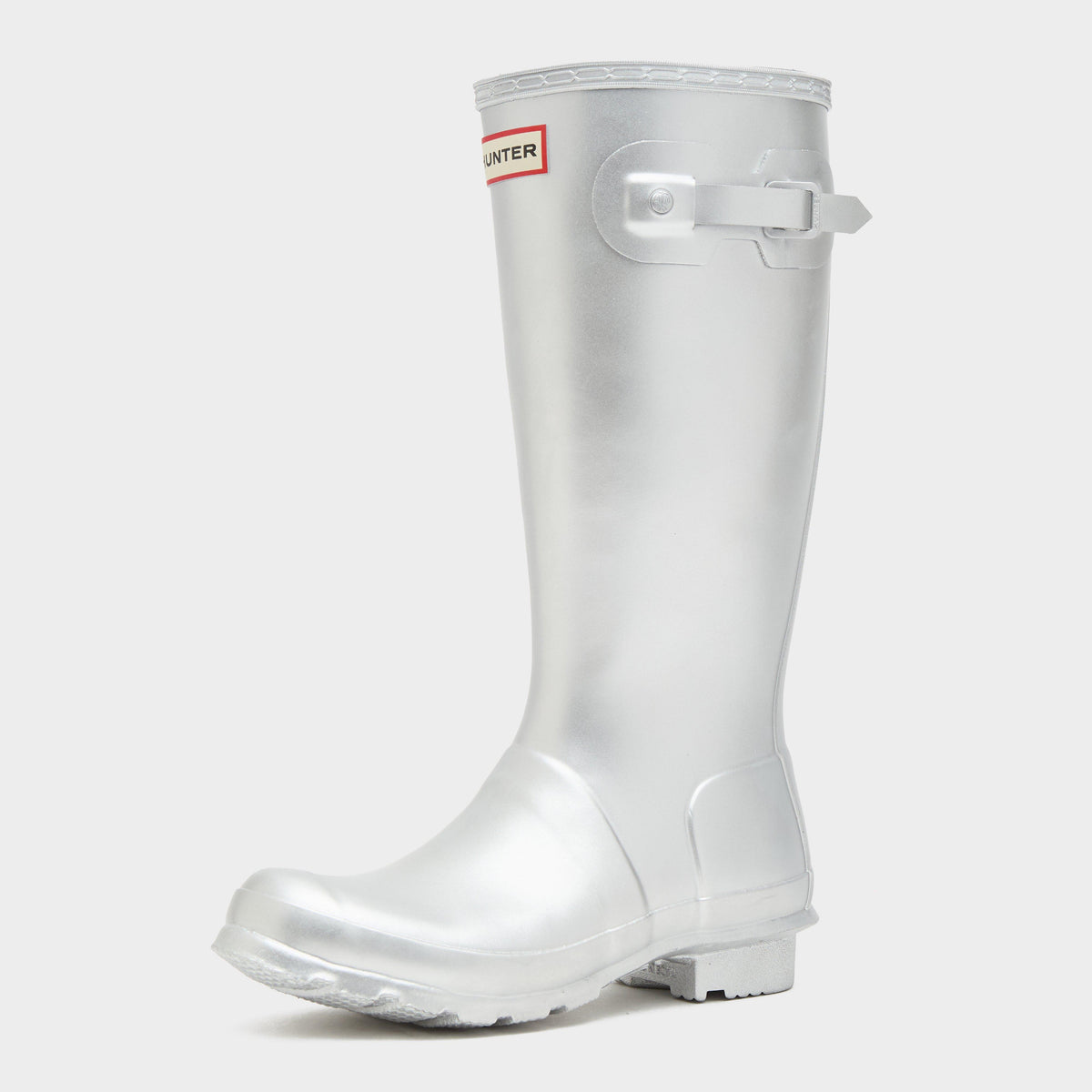 Kids Big Kids Original Metallic Wellington Boots Silver