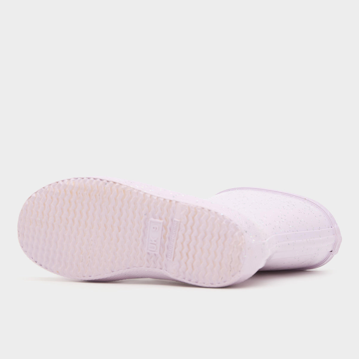 Kids Original First Giant Glitter Wellington Boots Tempered Mauve