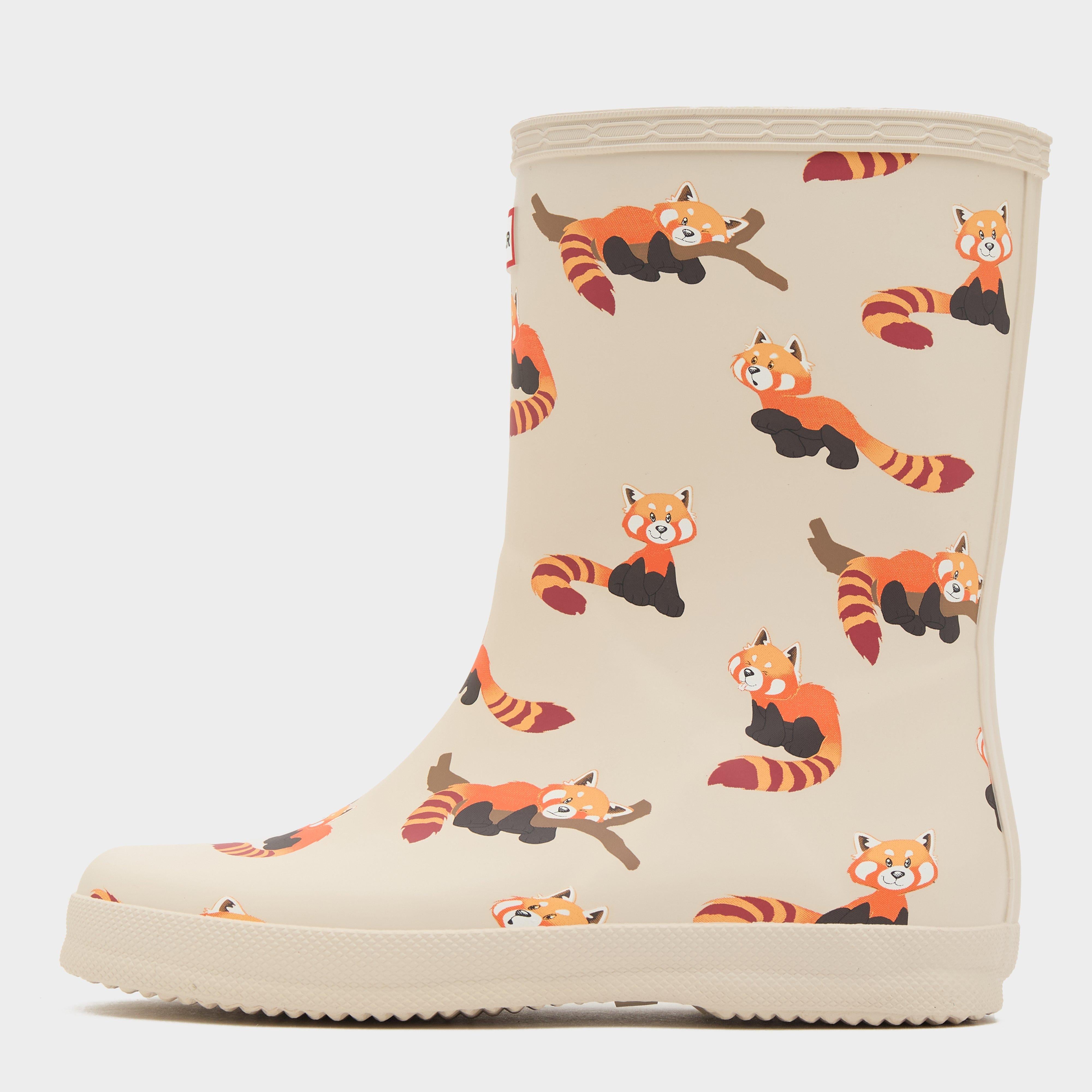 Kids First Classic Panda Wellington Boots White Pandas