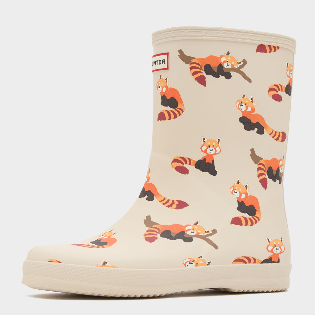 Kids First Classic Panda Wellington Boots White Pandas
